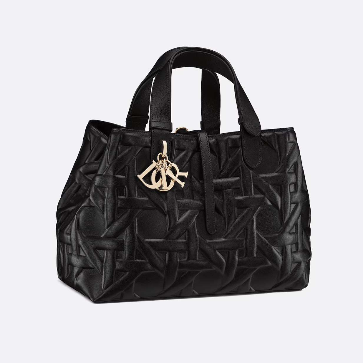 NIGO Dior Women's Solid Color Dior Toujours Handbag Adjustable Handle Cowhide Tote Bag #nigo71476