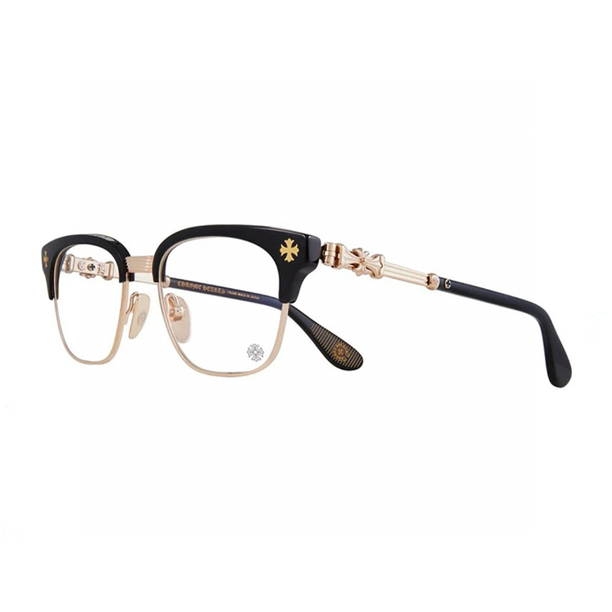NIGO Chrome Hearts Men's Women's Solid Color Mirror Arm Carved Decoration Casual Fashion Square Glasses #nigo71511