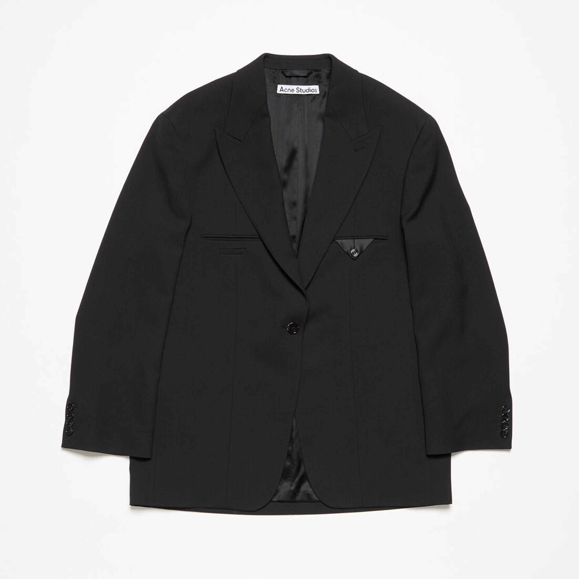 NIGO Acne Studios Women's Spring And Autumn Solid Color Single Breasted Coat Casual Loose Long Sleeve Blazer Jacket Ngvp #nigo9192