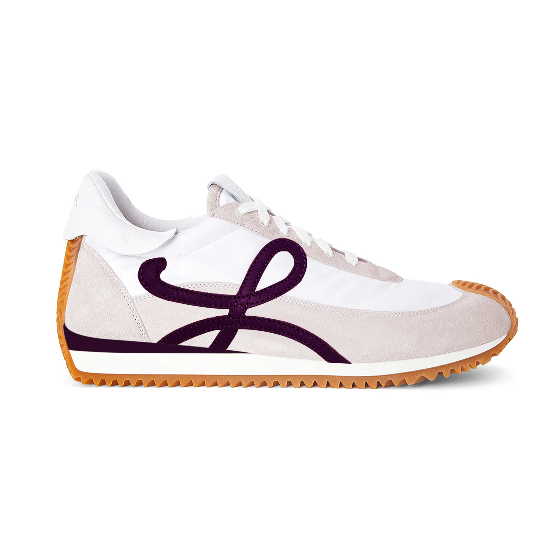 NIGO Loewe Men's All Season Solid Color Nylon And Suede Smooth Sneakers Casual Low Top Shoes #nigo71533