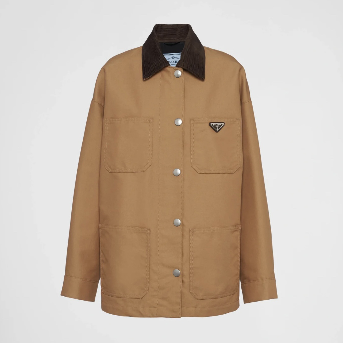 NIGO Prada Women's Solid Color Labeled Single Breasted Single Breasted Loose Casual Long sleeved Jacket #nigo72879