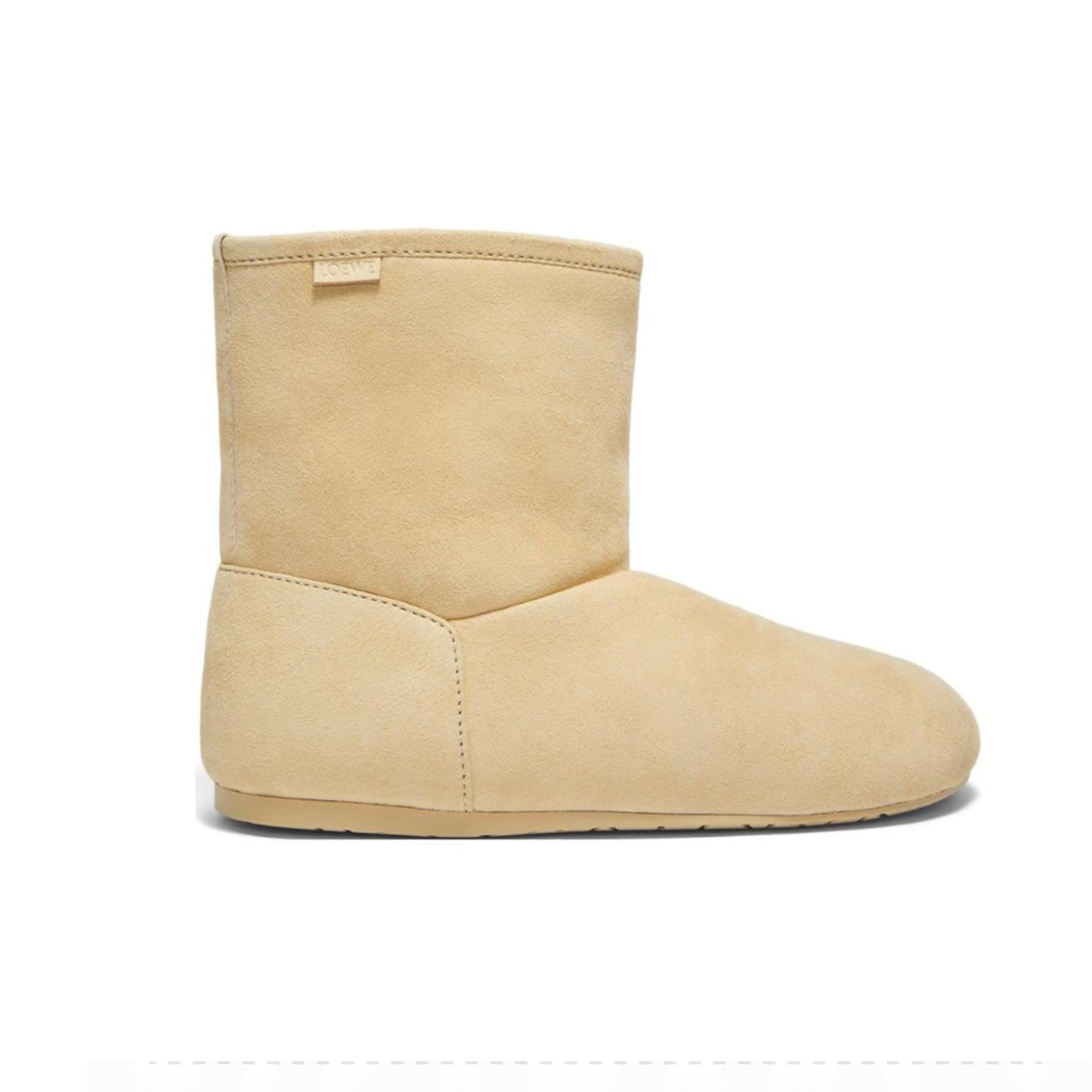 NIGO Loewe Women's Autumn And Winter Suede Lago Boots Fashion Casual Snow Boots Round Toe Three Color Comfortable Flat Shoes Ngvp #nigo9155