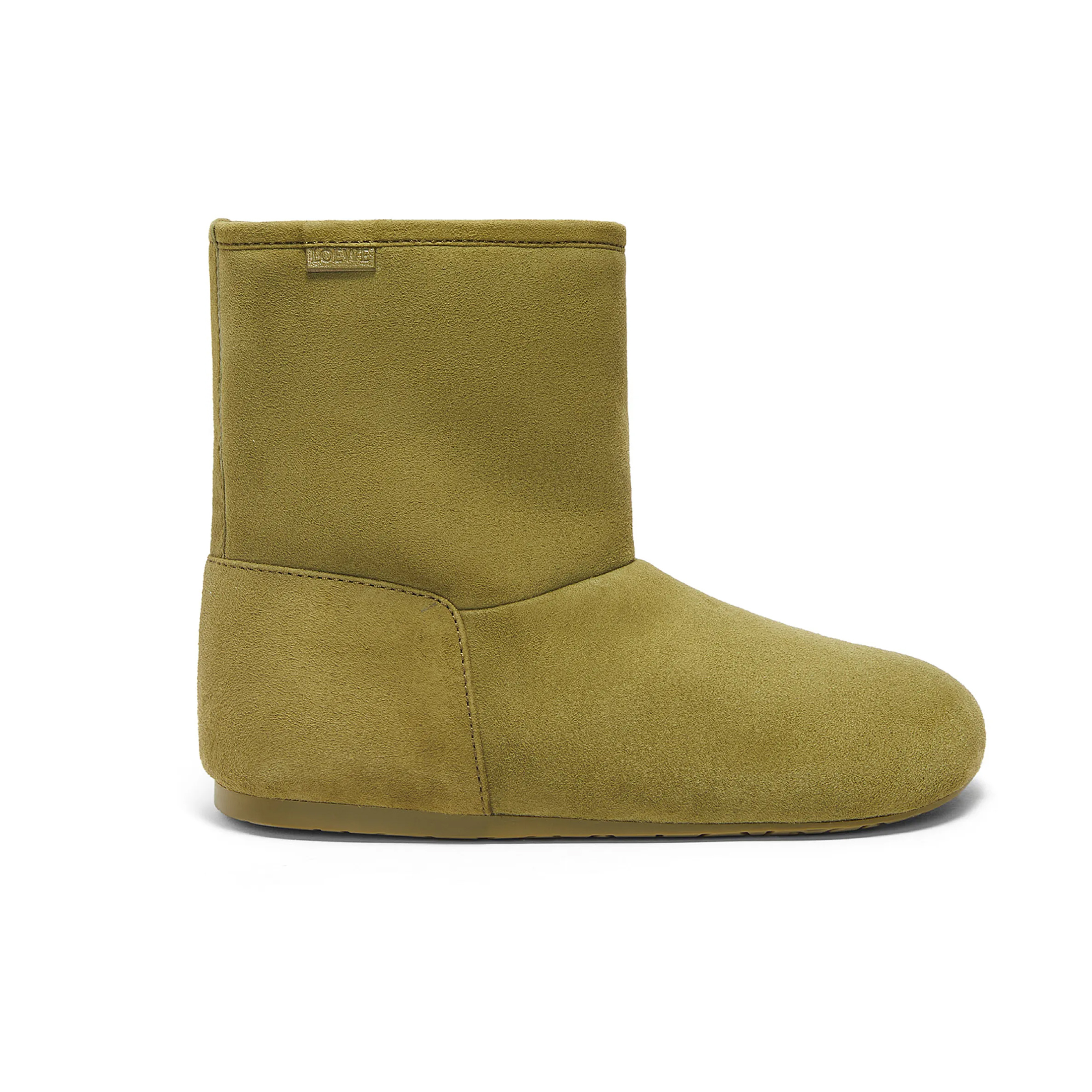 NIGO Loewe Women's Autumn And Winter Suede Lago Boots Fashion Casual Snow Boots Round Toe Three Color Comfortable Flat Shoes Ngvp #nigo9155