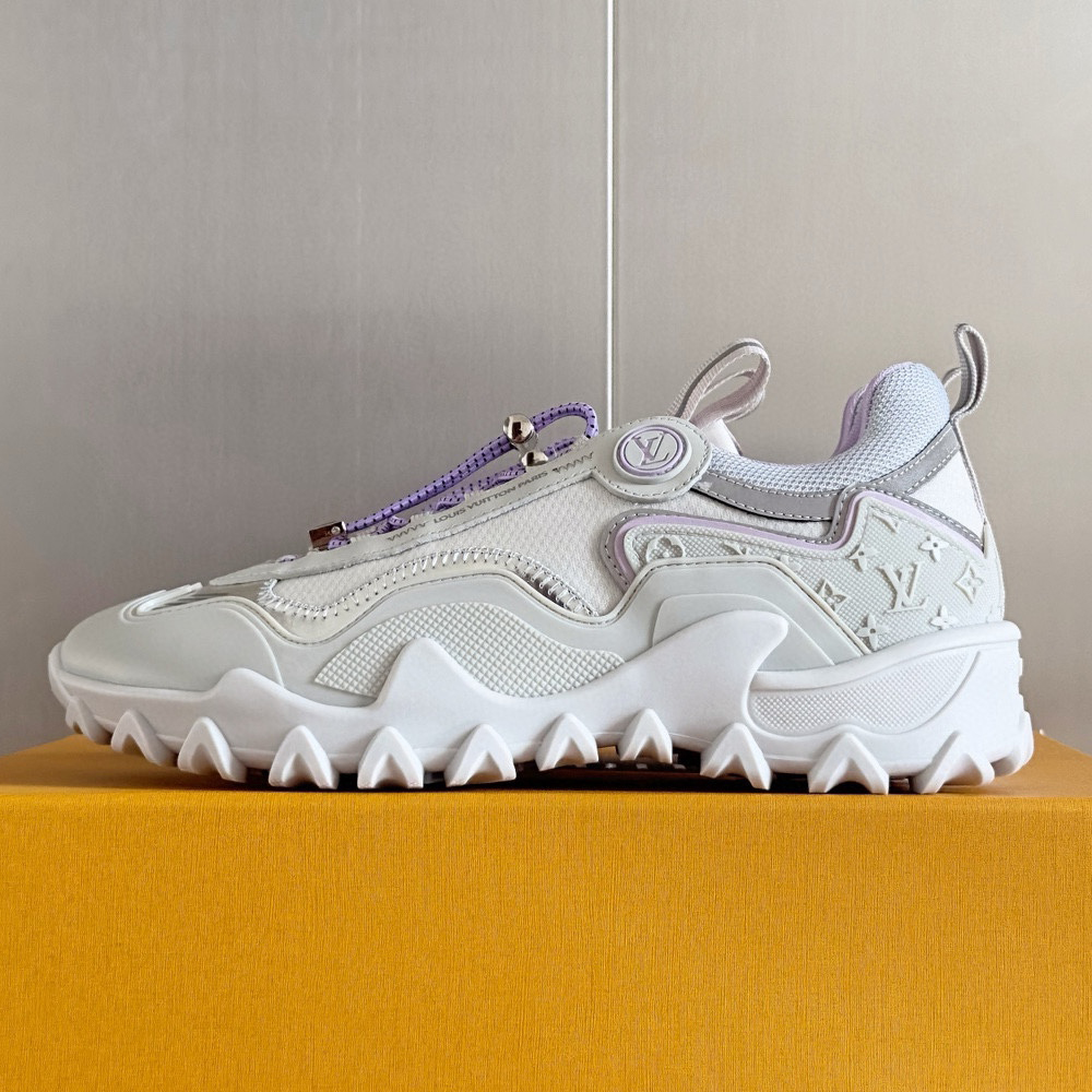 NIGO Louis Vuitton Women Solid Color LV RUSH Sneakers Casual Round Toe Retro Low Top Shoes #nigo72887