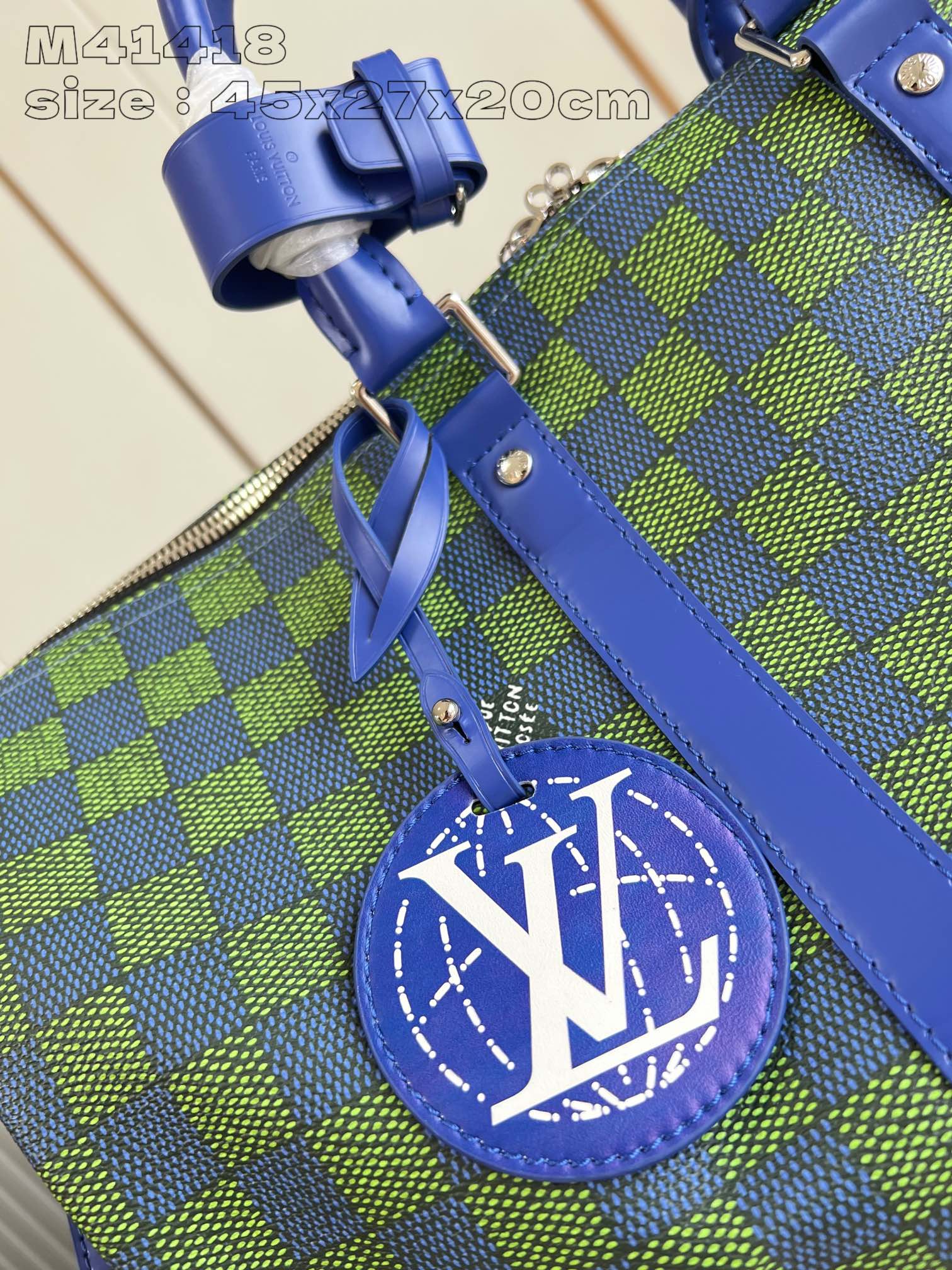 NIGO Louis Vuitton Keepall Bandoulière 45 Men's Detachable Adjustable Shoulder Strap Zipper Closure Canvas with Leather Shoulder Slanting Tote Travel Bag Bags #nigo72886