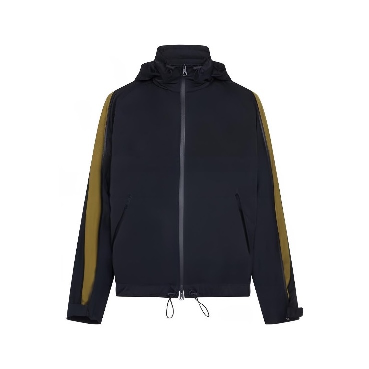 NIGO Bottega Veneta Colorblocked Zipper Drawstring Loose Hooded Jacket Casual Pants Suit Set Ngvp #nigo6874