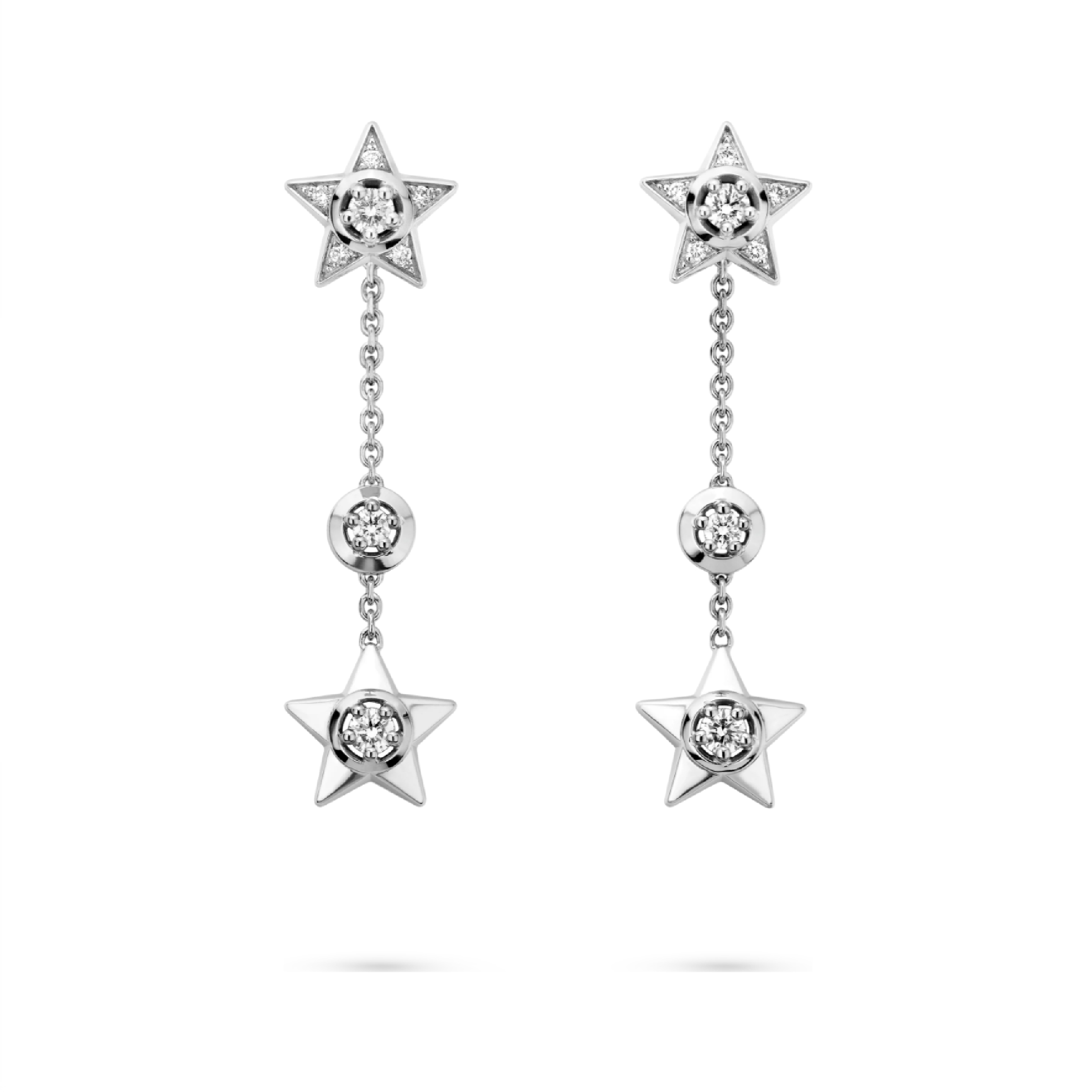 NIGO Chanel Comète 1932 Earrings Fashion Luxury Shooting Star V Gold Material Earrings Jewelry Accessories Ngvp #nigo9232