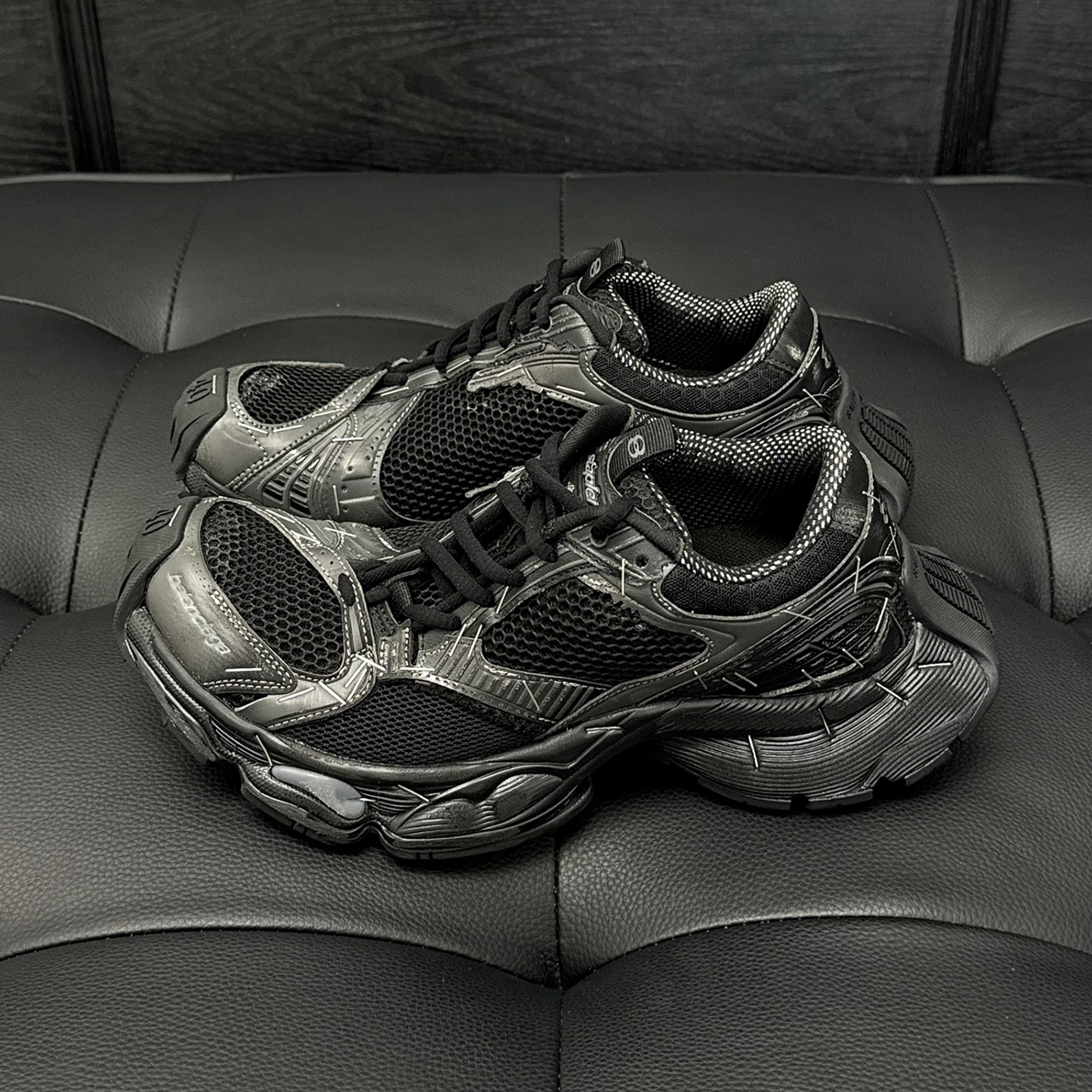 NIGO Balenciaga Men's Women's Four Seasons Solid Color Retro Stapler Dad Shoes Fashion Casual Sneakers Shoes #nigo9171