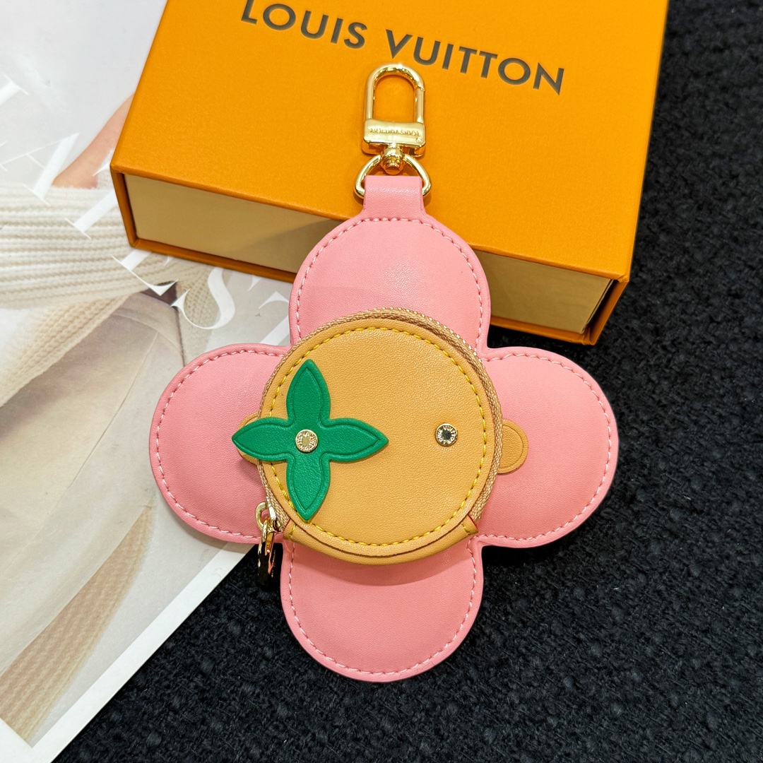NIGO Louis Vuitton Vivienne Women's Colorblocking Hardware Accessories Zipper Closure Coin Purse Bag Bags #nigo73116