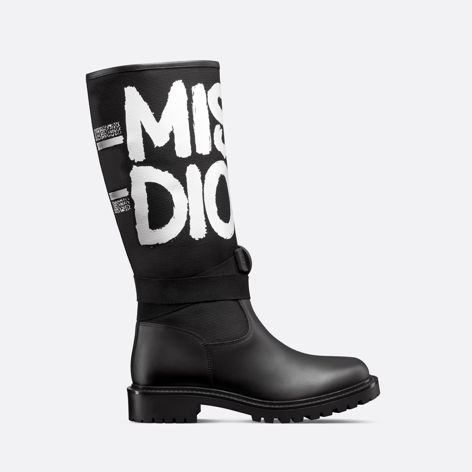 NIGO Louis Vuitton Women's Black Cowhide Leather Round Toe Slip On Flat Heel Short Boots Shoes #nigo73119