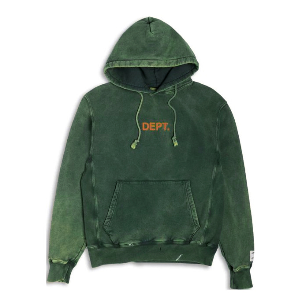 NIGO Gallery Dept. Men's Spring And Autumn Graffiti Letters Printing Solid Color Do Old Hooded Sweatshirt Casual Ink Splash Elastic Waist Drawstring Pants Ngvp #nigo9291