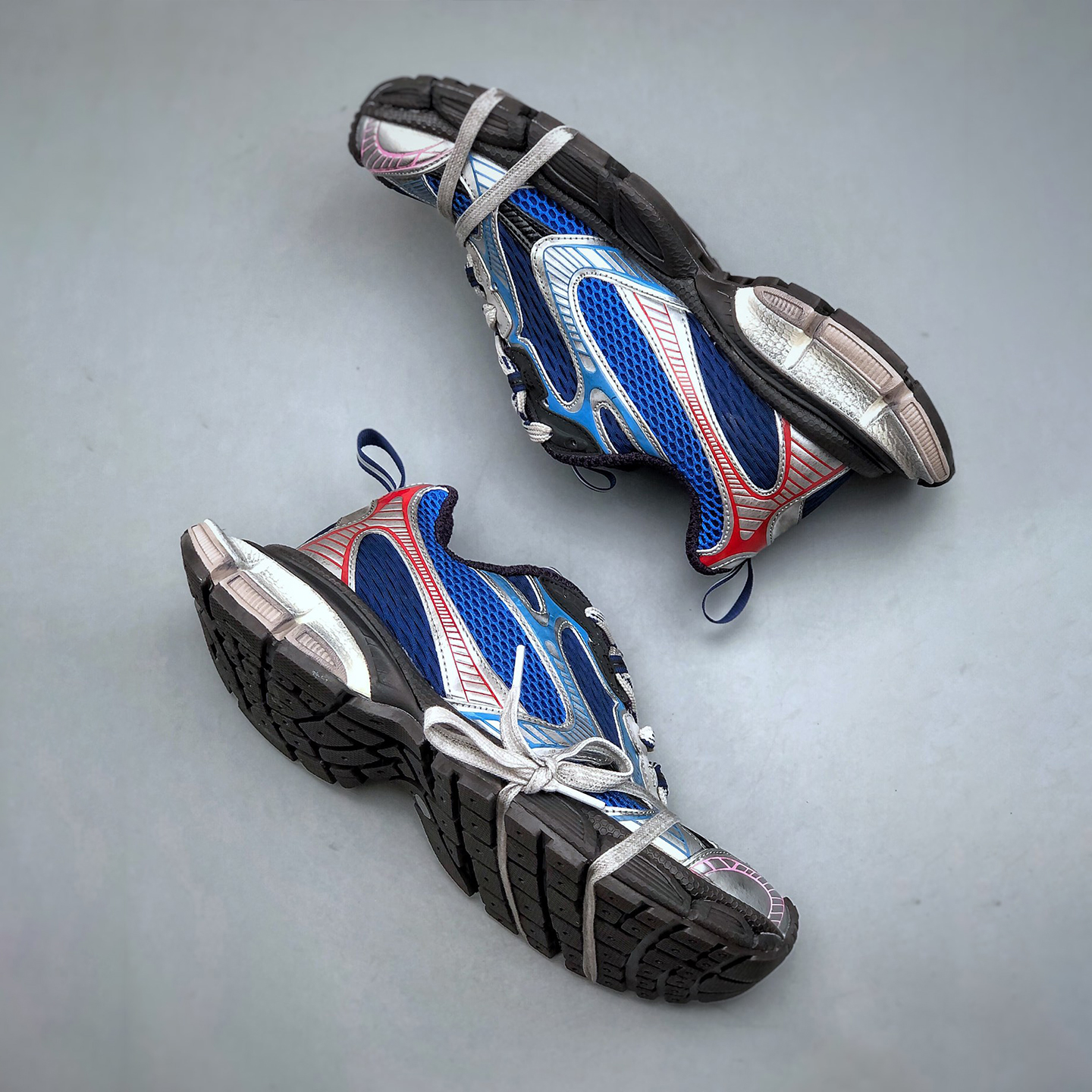 NIGO Balenciaga Men's Fashion Four Seasons Retro 3XL 3+ Mesh Low Top Sneakers Casual Daddy Shoes Jogging Shoes #nigo71617