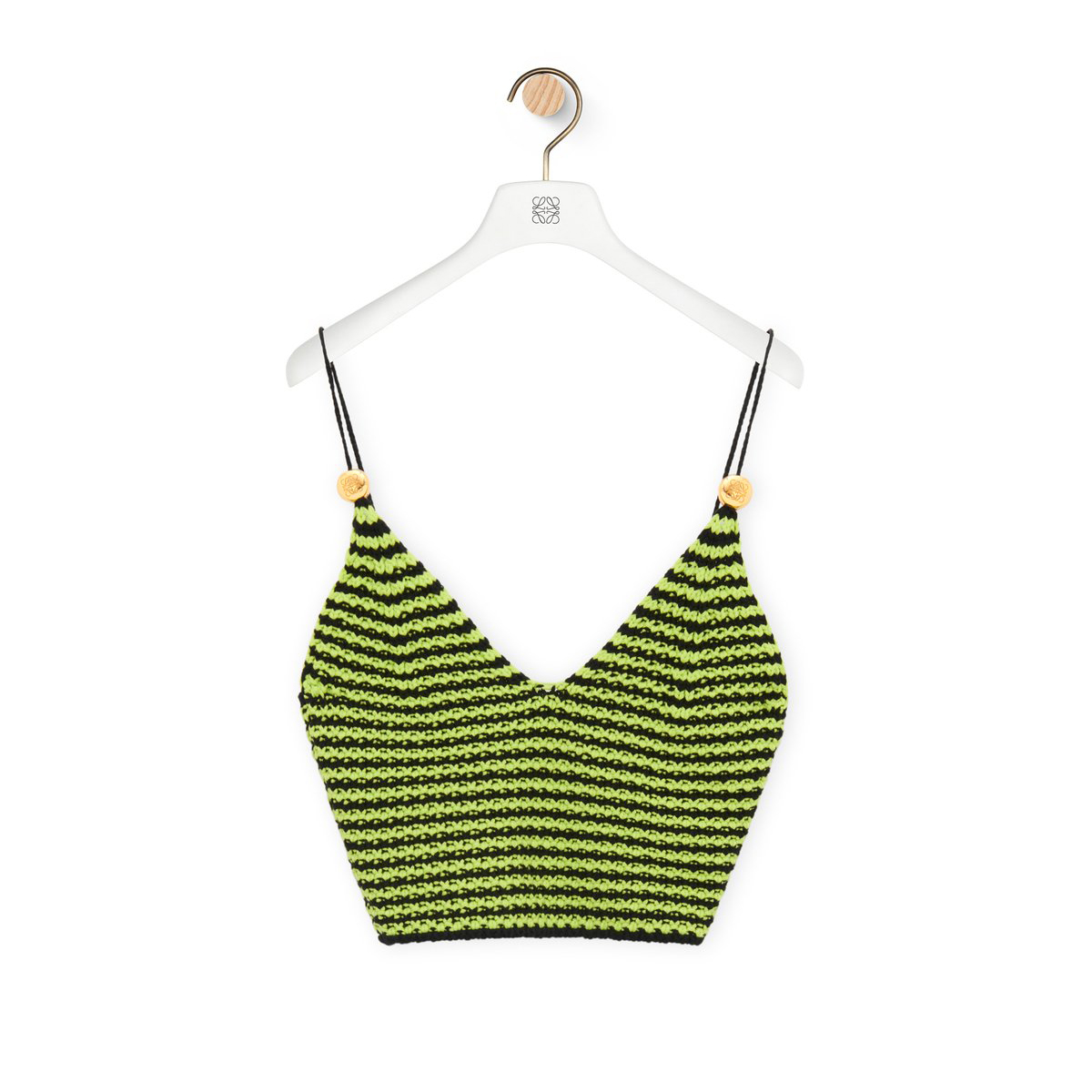 NIGO Loewe Women's Summer Spice Girl Style Neckless Camisole Blend Cotton Strappy Sleeveless Short Top Vest #nigo71624