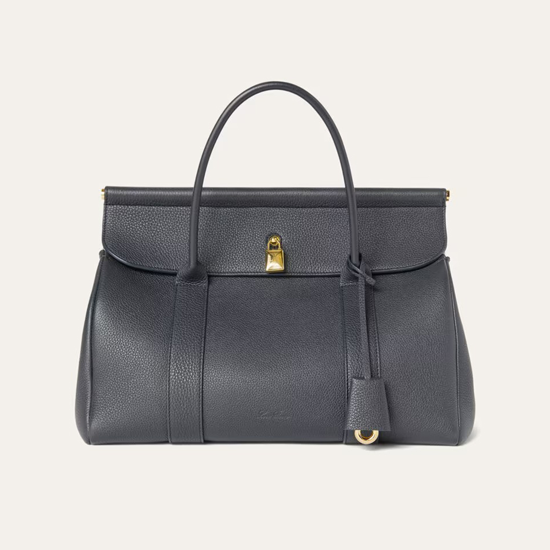 NIGO Loro Piana Women's Solid Color Cowhide Fashion Shoulder Bag Loom L32 Handbags Casual Canvas Bags FAN9610 Ngvp #nigo9178