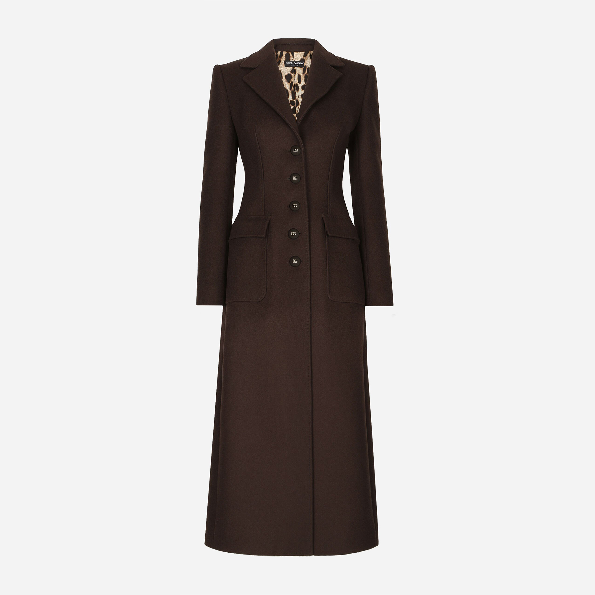 NIGO Dolce&Gabbana Women's Autumn And Winter Long Single-Breasted Wool Cashmere Solid Color Slim Coat Ngvp #nigo9313