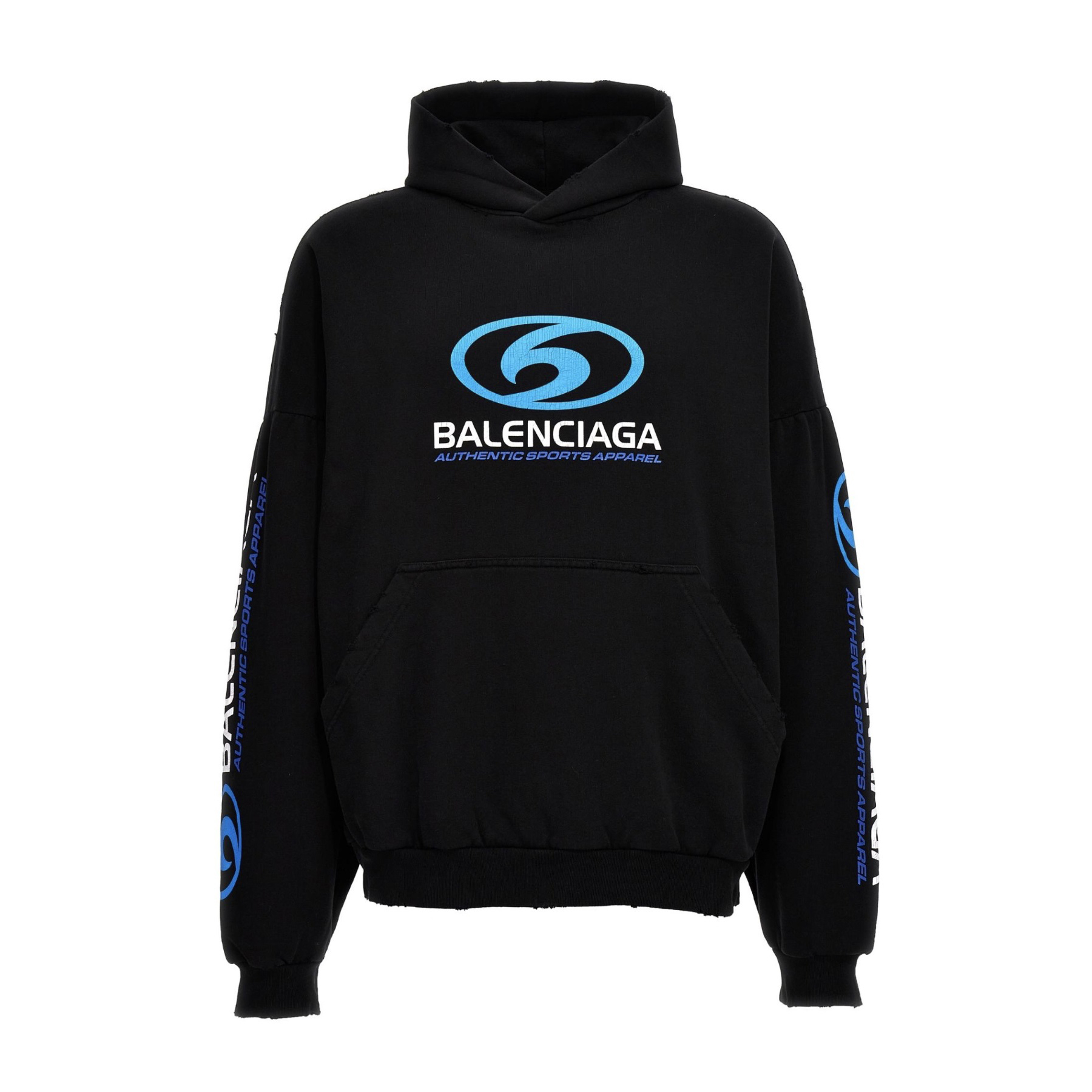 NIGO Balenciaga Men's Spring and Autumn Solid Color Letter Printed Hooded Pullover Long Sleeve Sweatshirt #nigo73249