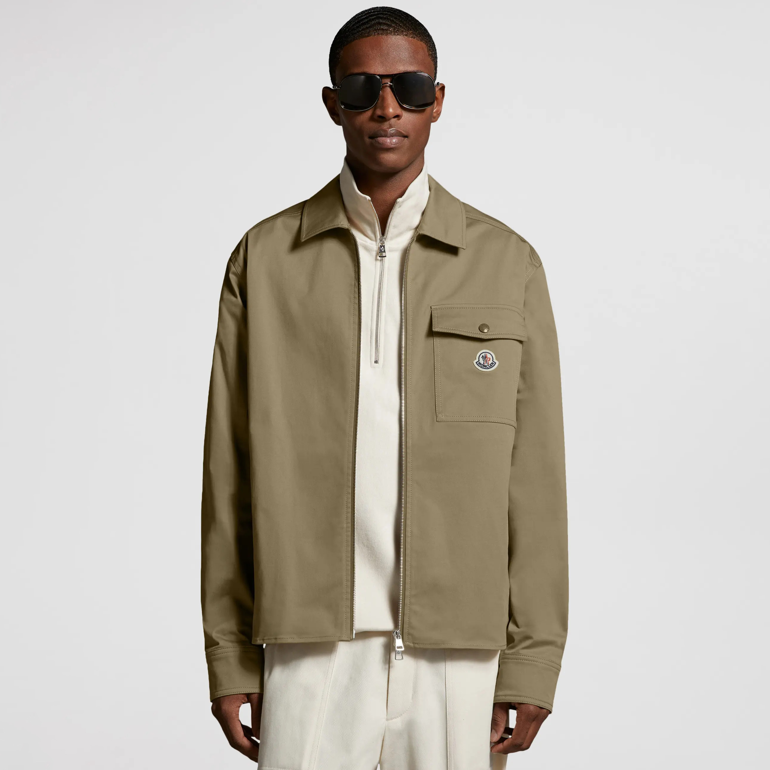 NIGO Moncler Men's Spring And Fall Cotton Zipper Jacket Shirt Fashion Casual Temperament Lapel Jacket #nigo73241