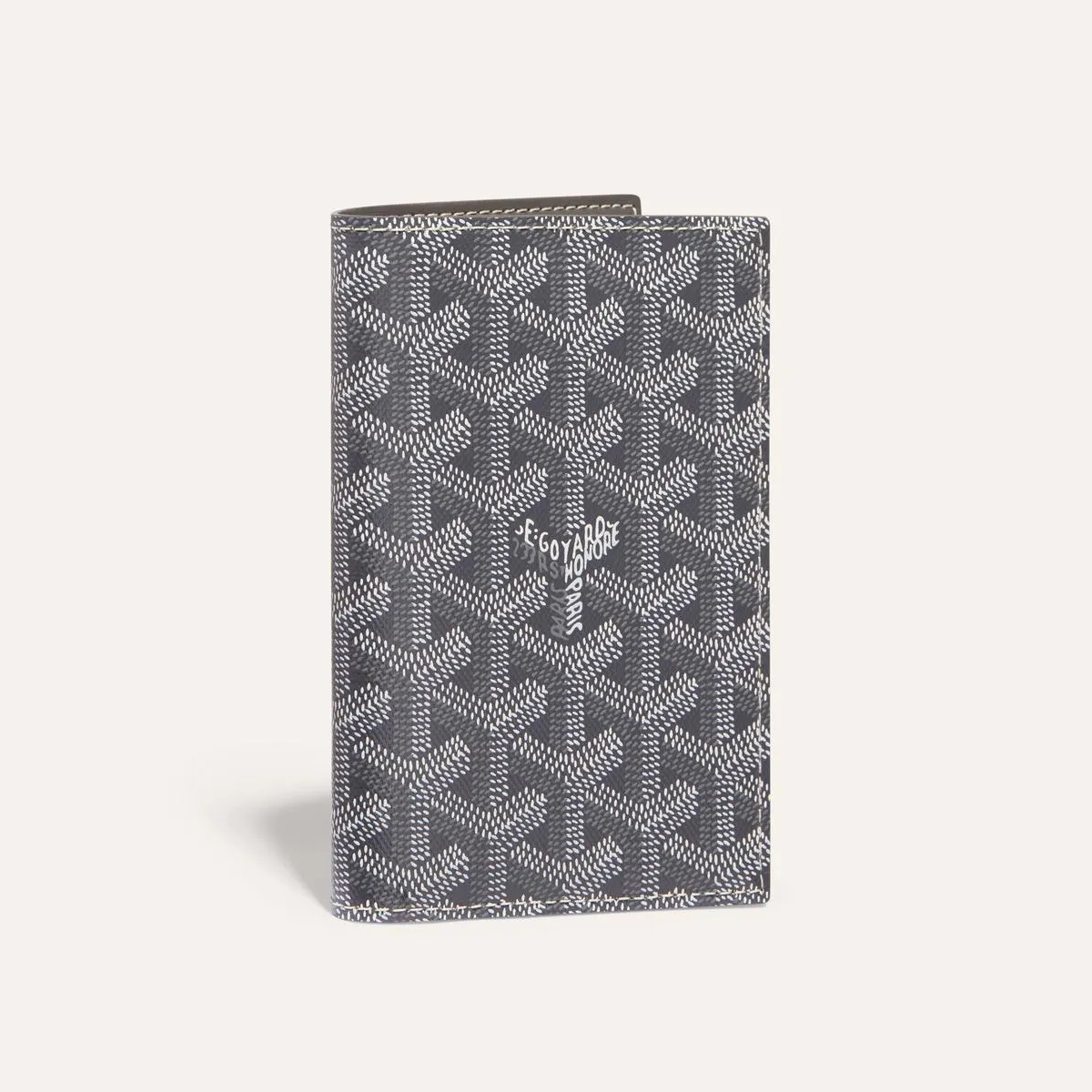 NIGO GOYARD Men's and Women's Old Flower Full Print Flap Pocket Canvas Patchwork Leather Card Case Passport Case Bag Bags #nigo73253