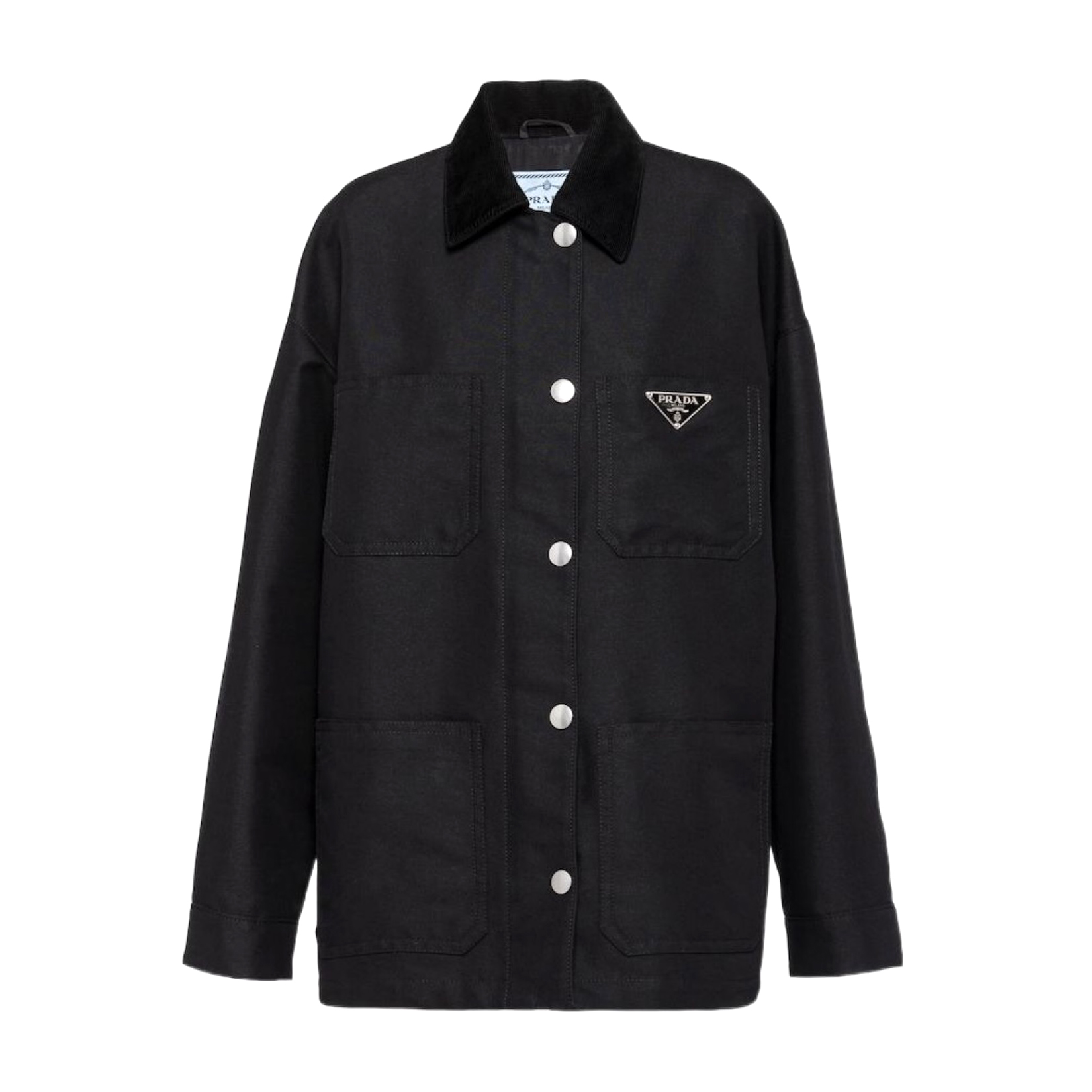 NIGO Prada Women's Spring And Autumn Solid Color Labeling Single Breasted Lapel Loose Casual Long Sleeved Jacket #nigo73266