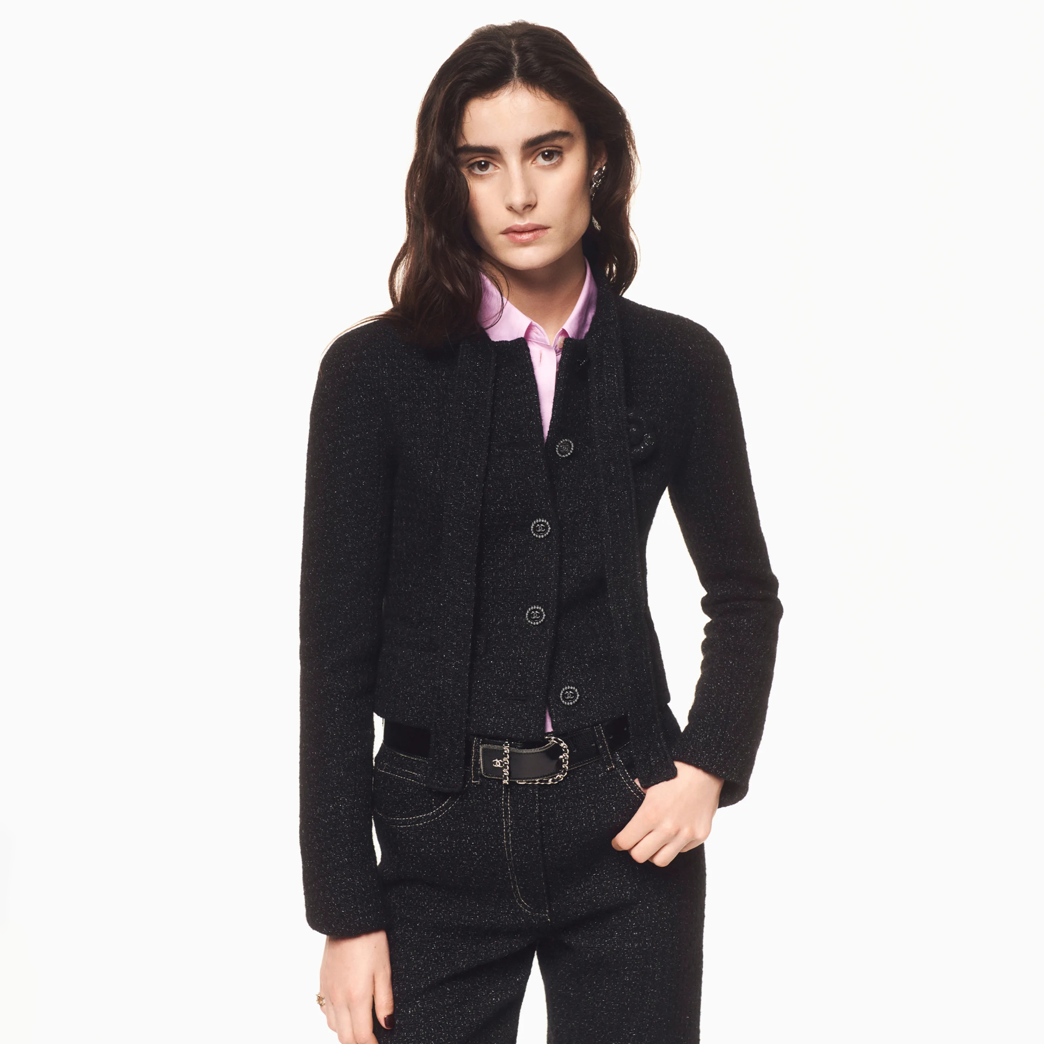 NIGO Chanel Women's Spring And Autumn Single Breasted Wool Twill Casual Fit Long Sleeve Solid Color Jacket Ngvp #nigo9339