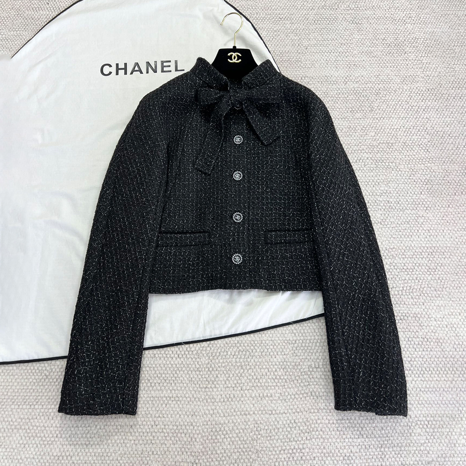 NIGO Chanel Women's Spring And Autumn Single Breasted Wool Twill Casual Fit Long Sleeve Solid Color Jacket Ngvp #nigo9339