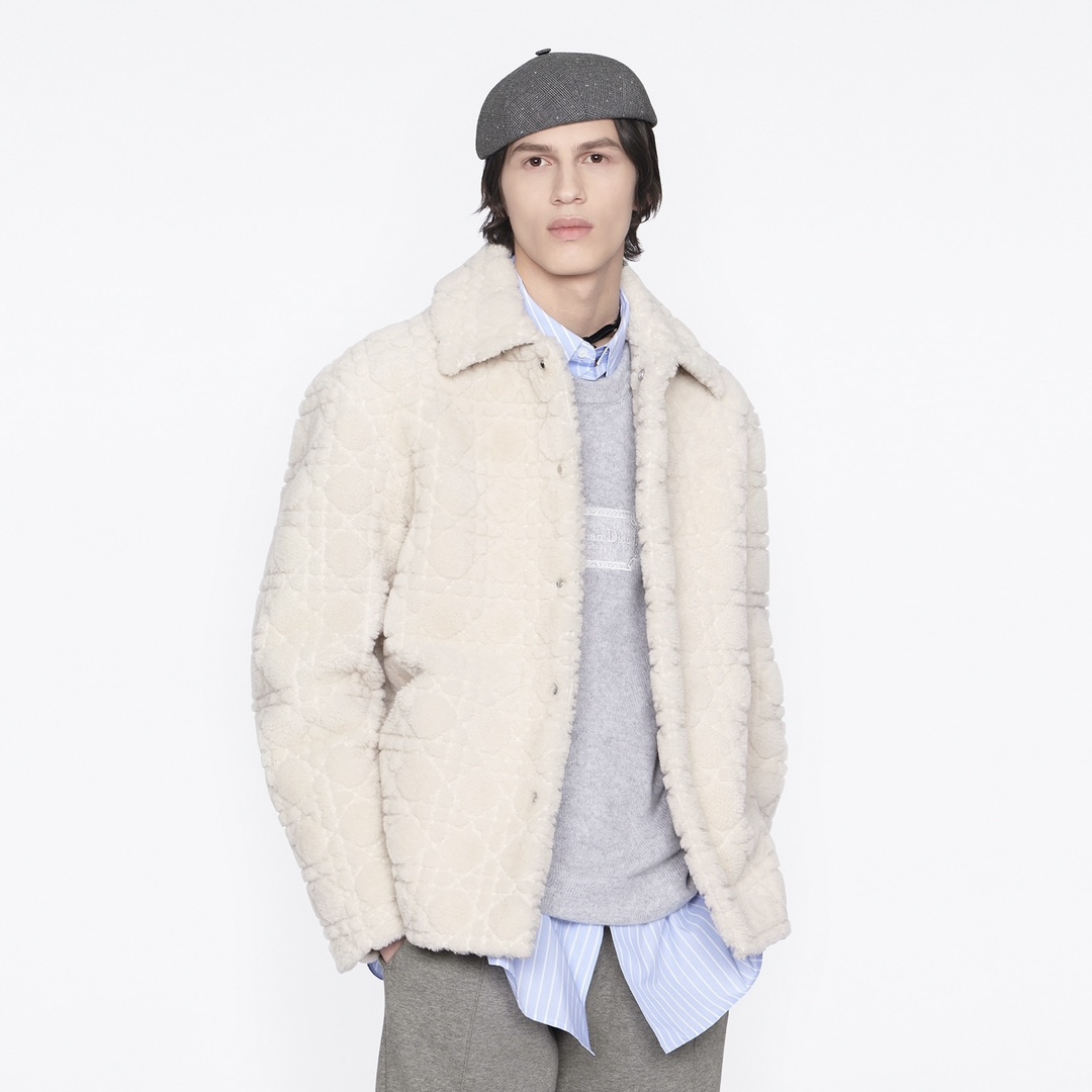 NIGO Dior Men's Spring And Autumn Solid Color Plaid Lapel Long Sleeve Single Breasted Fitted Wool Jacket Ngvp #nigo9355