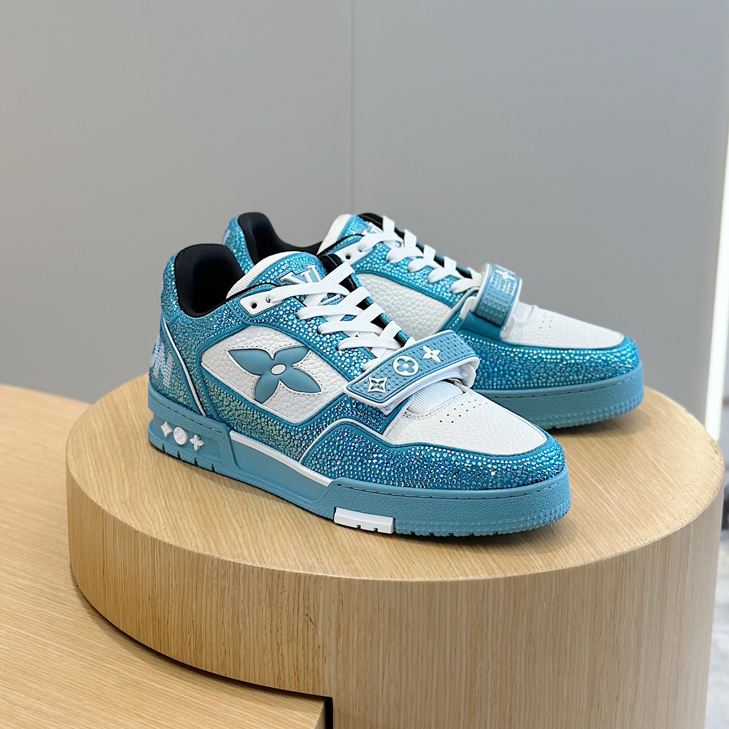 NIGO Louis Vuitton Lv Trainer Sneakers Men's Monogram Colorblocking Fashion Casual Logo Lace-up Shoes #nigo73295