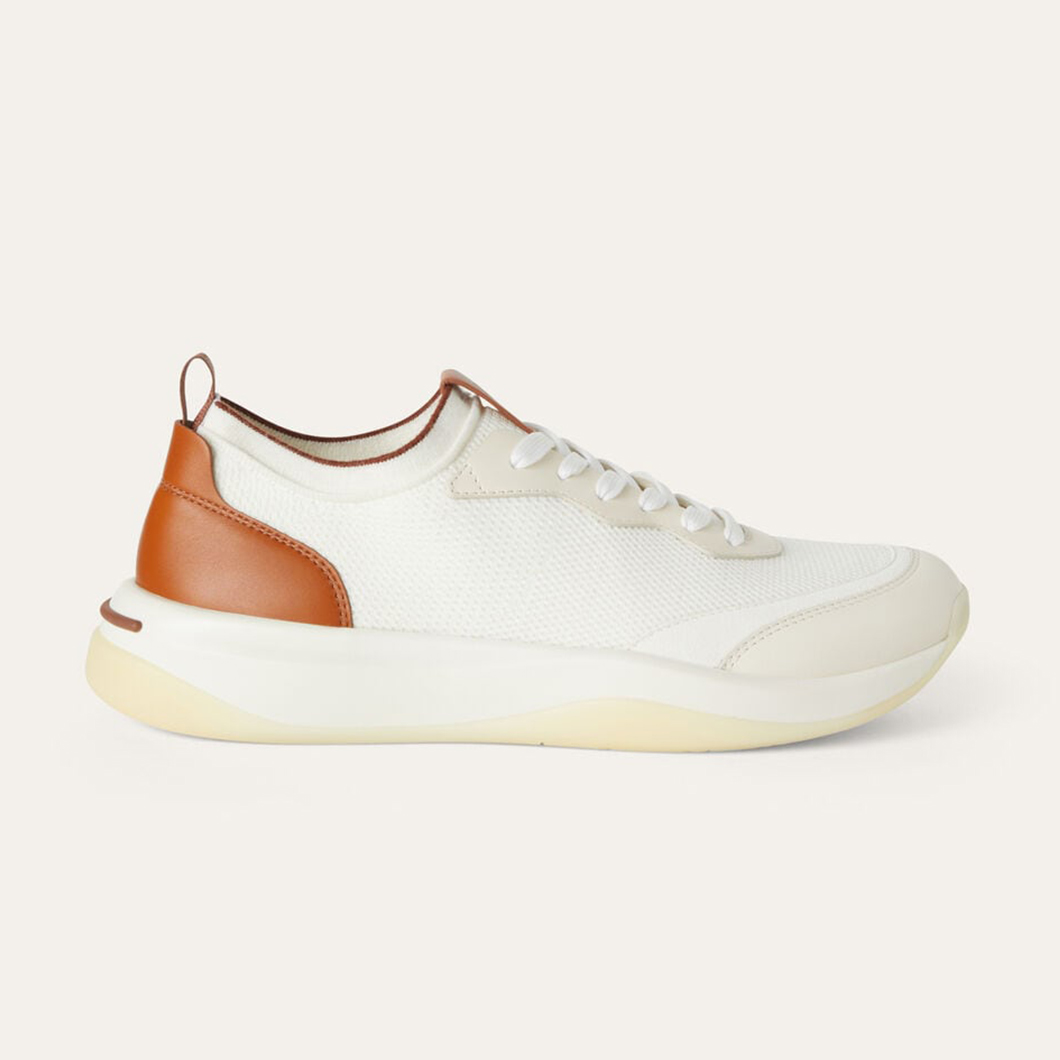 NIGO Loro Piana Men's Four Seasons 410 LP Walk Wish Sneakers Round Toe Low Lace Solid Color Casual Shoes Ngvp #nigo9366