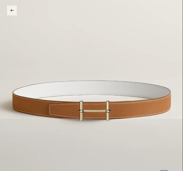 L NIGO Men's Women's Colour Blocking Gold Buckle Silver Buckle Fashion Temperament Leather Belt