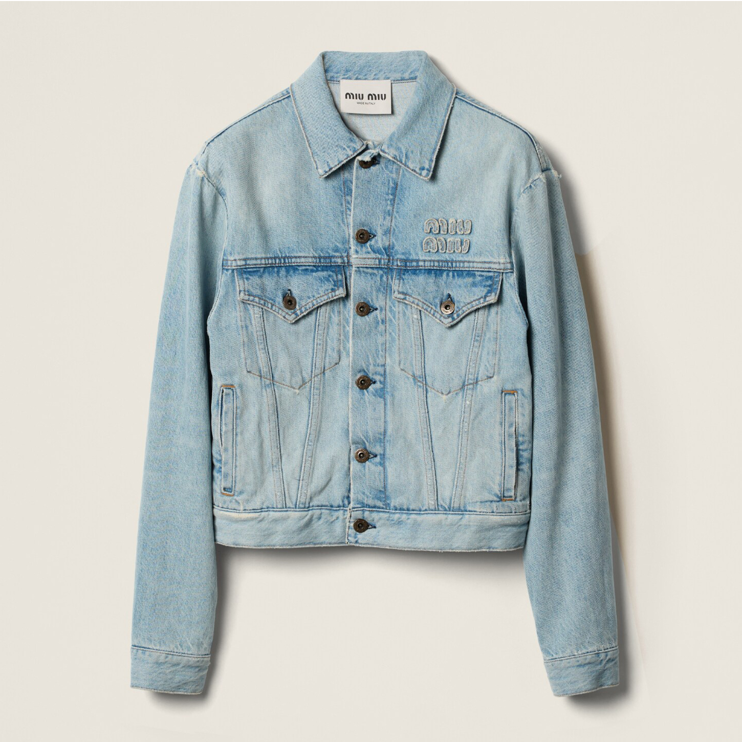 NIGO MiuMiu Women's Spring and Autumn Letter Logo Embroidery Single Breasted Long Sleeve Jacket #nigo73415