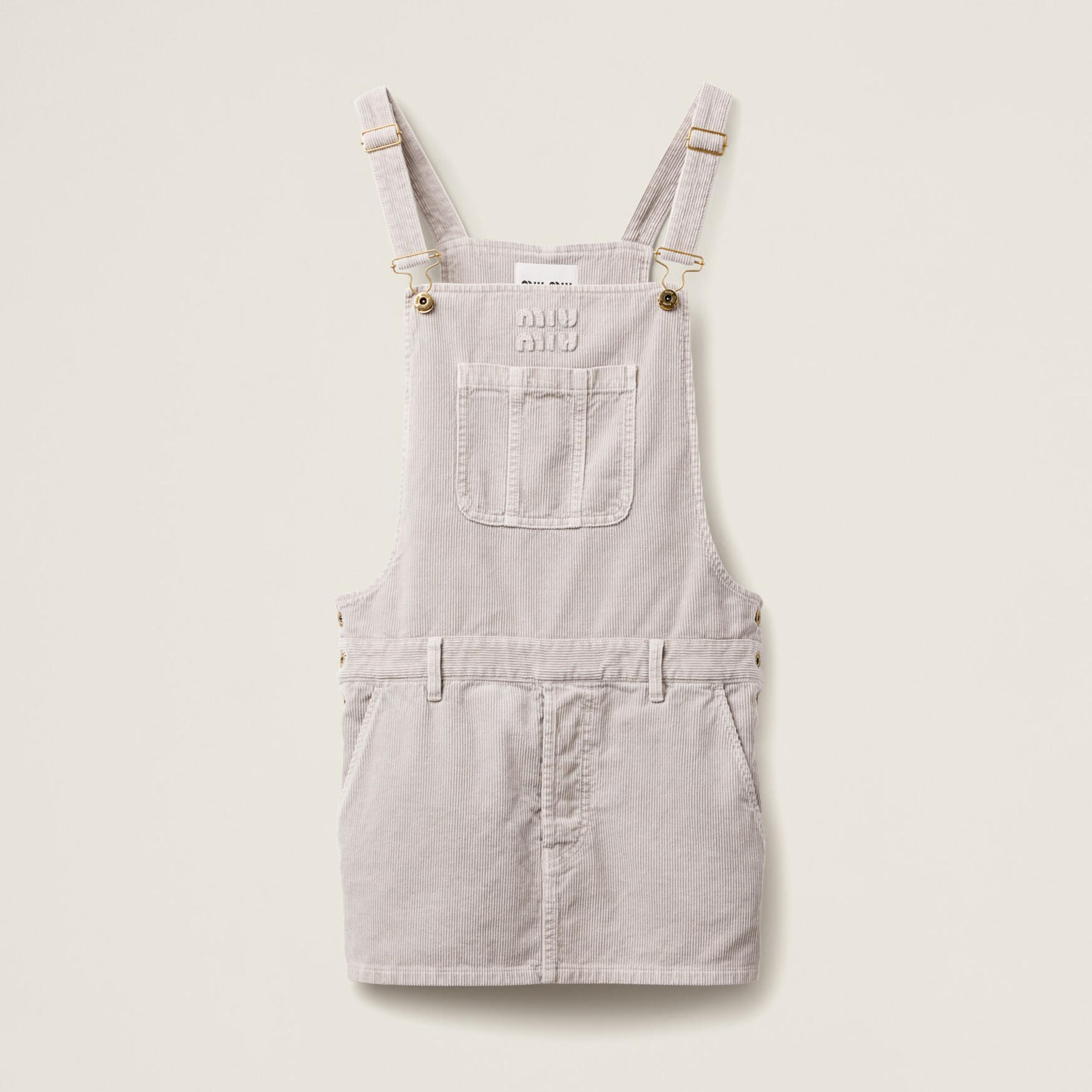 NIGO MiuMiu Women's Summer Solid Color Logo Letter Embroidery Logo Cotton Short Sleeveless Dresses #nigo73412