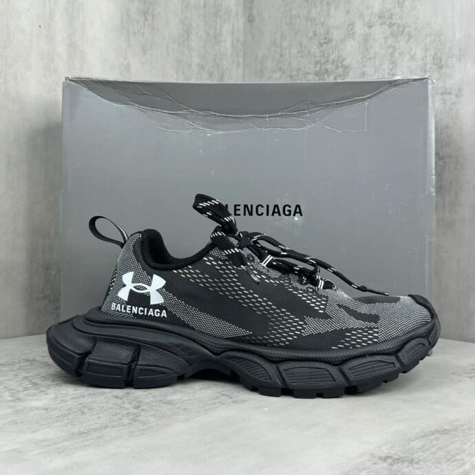 NIGO Balenciaga X Under Armour Men's and Women's Slip Resistant Wear Lace Up Low Top Casual Sneakers Shoes #nigo73444
