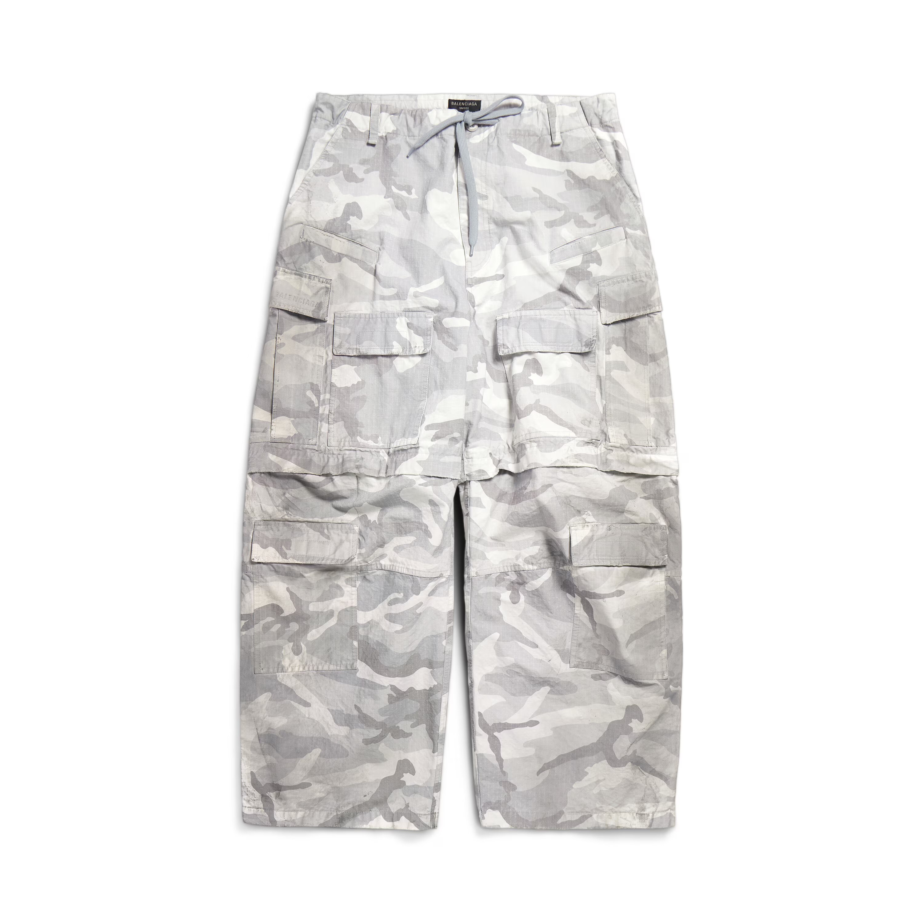 NIGO Balenciaga Men's Spring And Fall Camouflage Removable Cargo Pants Loose Large Pockets Drawstring Casual Pants Ngvp #nigo9422