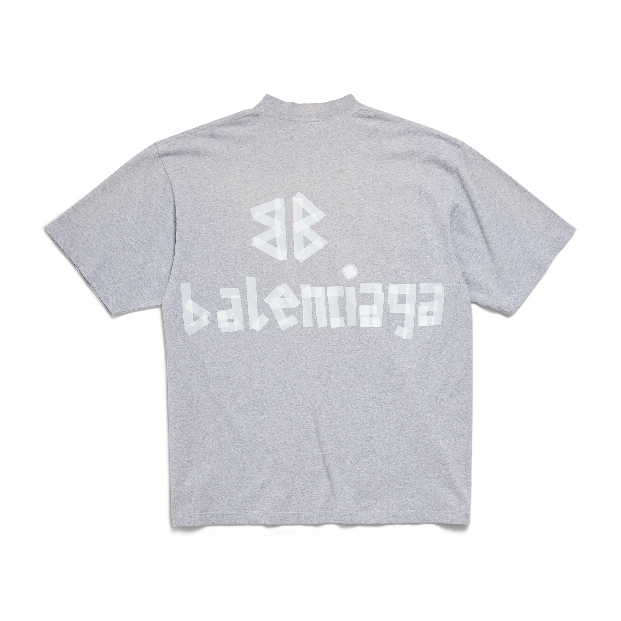 NIGO Balenciaga Men's Summer Letter Logo Print Round Neck Regular Fit Short Sleeve T-Shirt #nigo73475