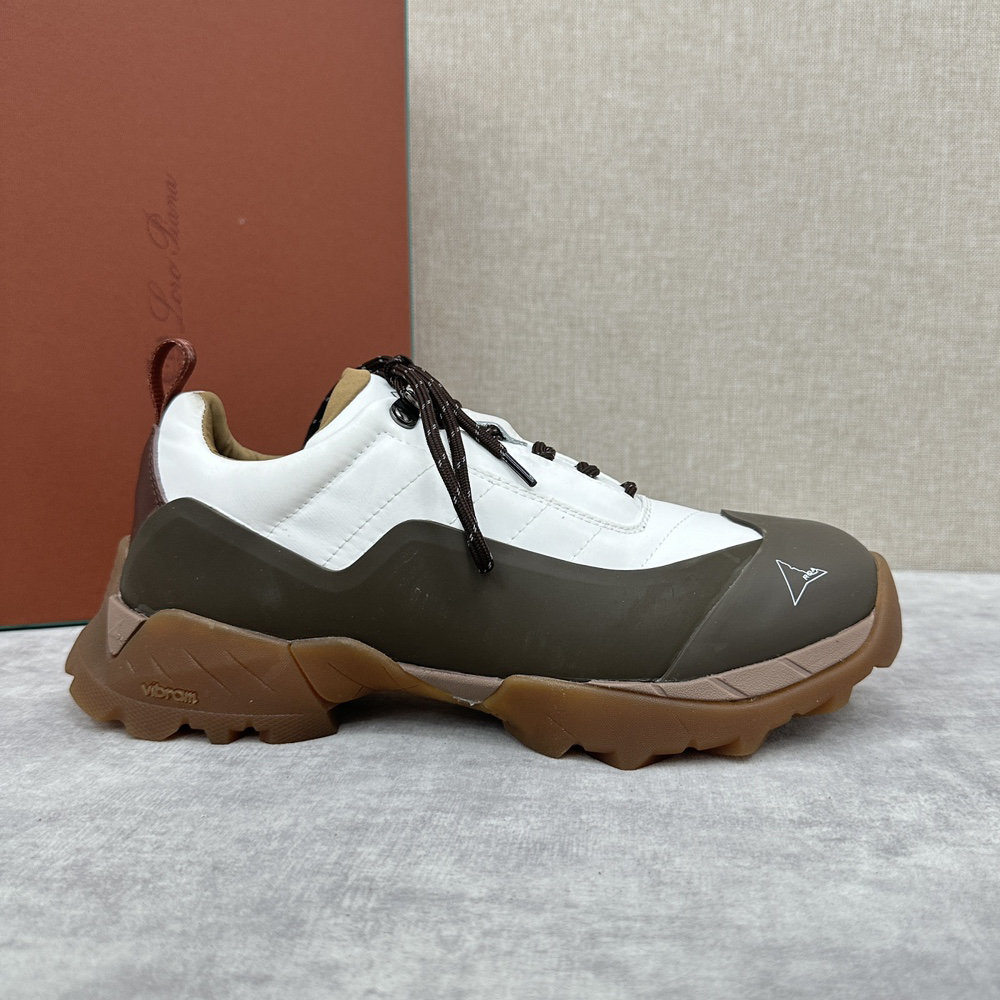 NIGO Loro Piana Katharina Men's Calfskin Suede Round Toe Lace Up Low Top Casual Sneakers Shoes #nigo73483