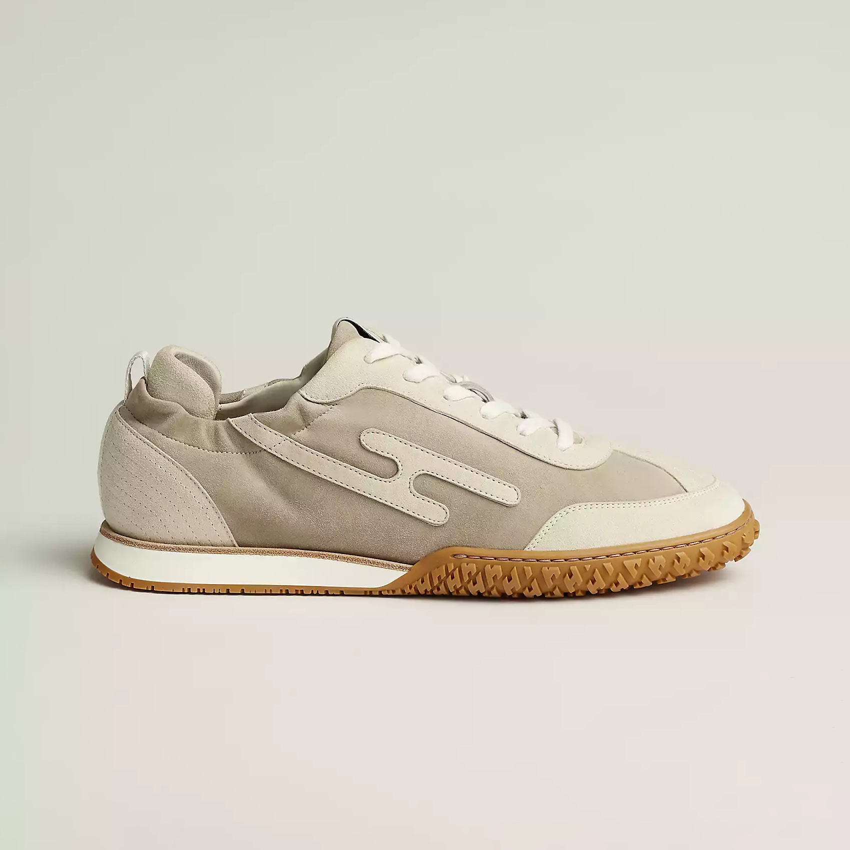 NIGO Hermes Jet Men's Colorblocked Round Toe Lace-Up Lifestyle Casual Shoes #nigo73515