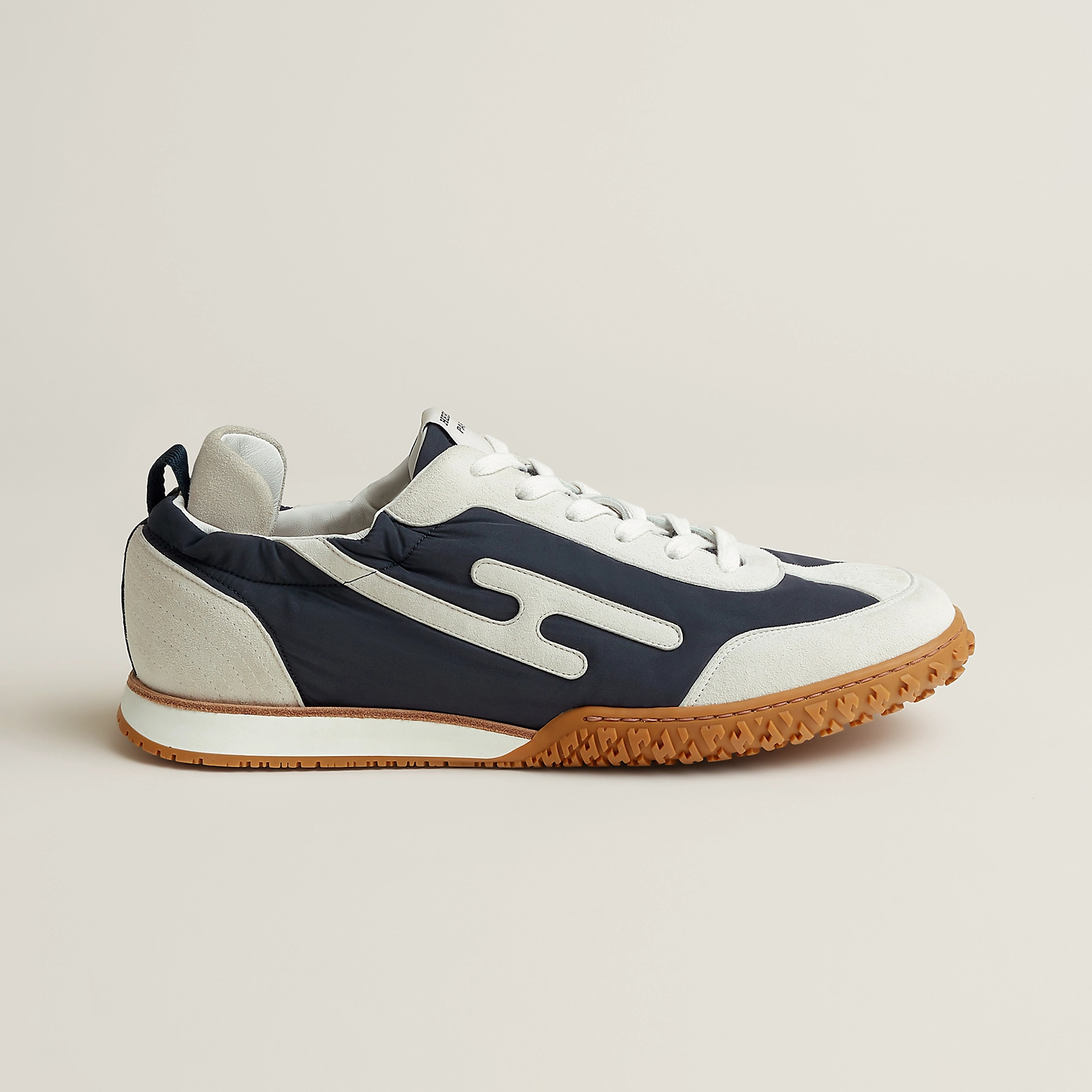 NIGO Hermes Jet Men's Colorblocked Round Toe Lace-Up Lifestyle Casual Shoes #nigo73515