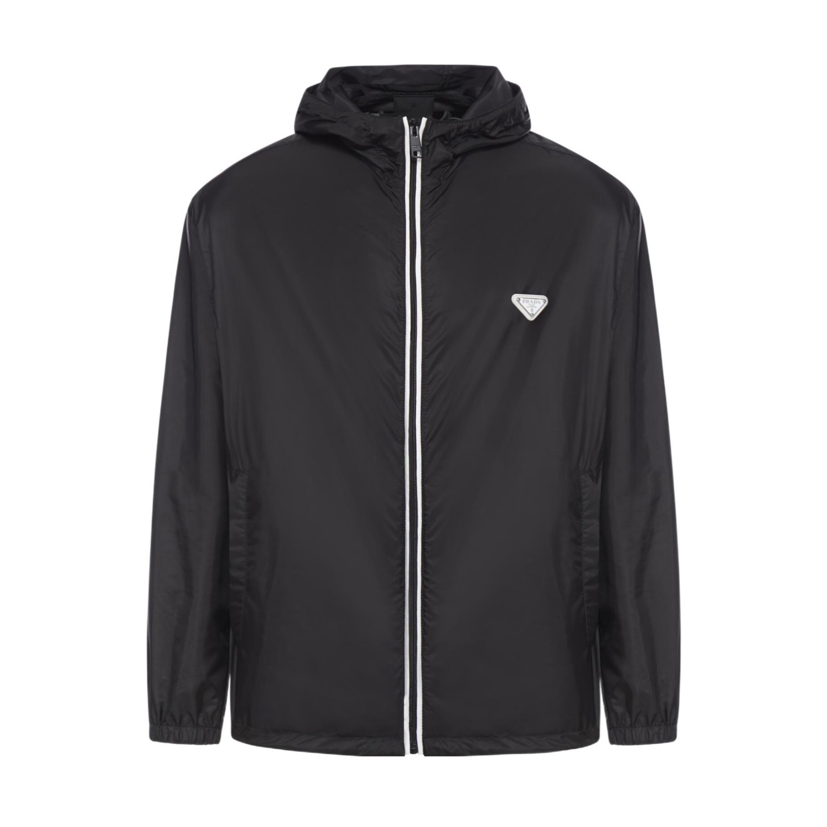 NIGO Prada Men's Spring and Autumn Black Labeled Hooded Casual Zipper Long Sleeve Jacket #nigo73536