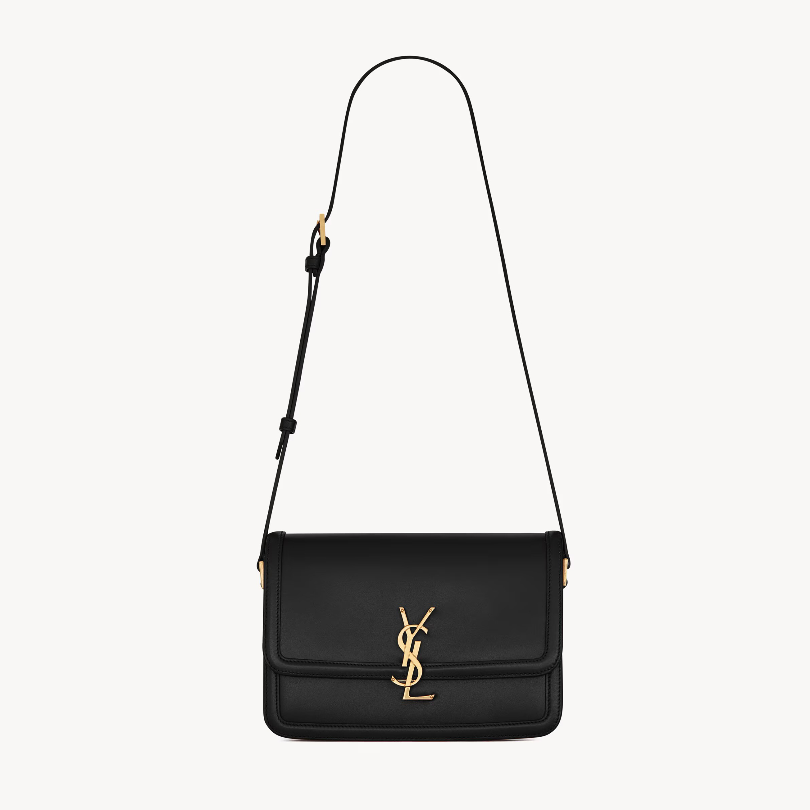 NIGO SAINT LAURENT Solferino Satchel In Smooth Leather Bag Crossbody Cowhide Bags #nigo53767