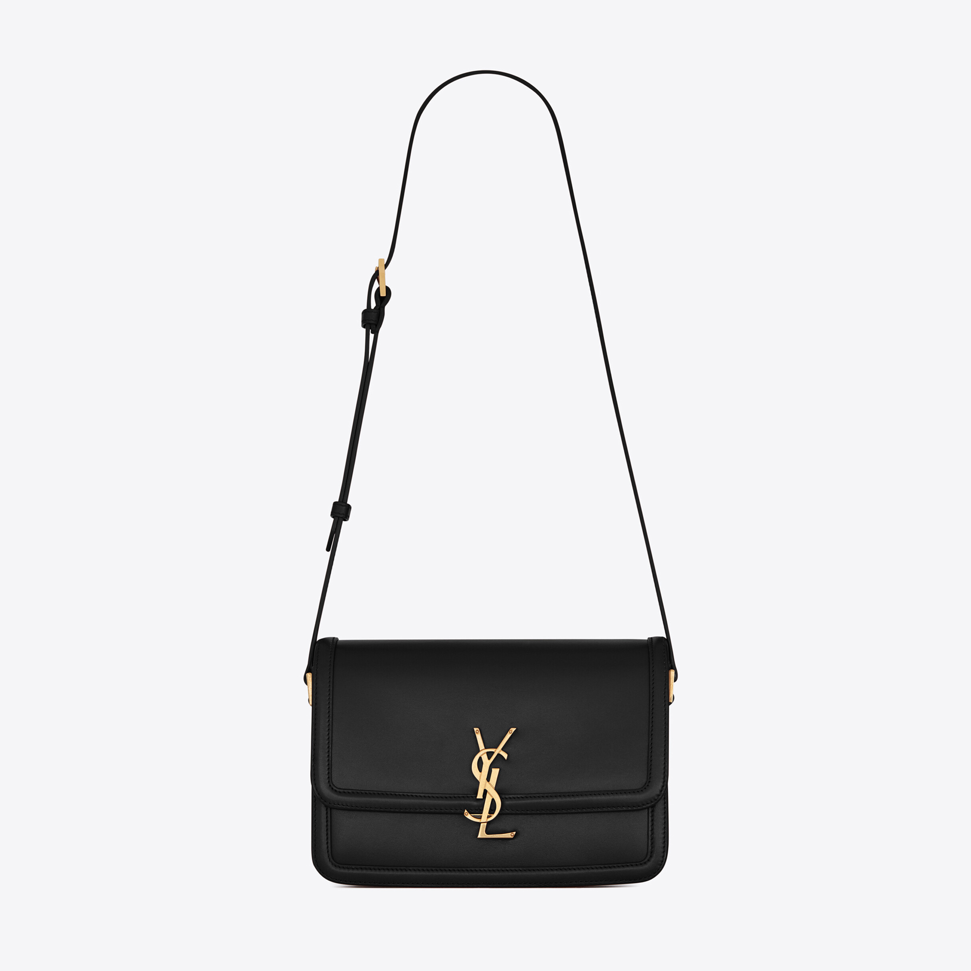NIGO SAINT LAURENT Solferino Satchel In Smooth Leather Bag Crossbody Cowhide Bags #nigo53767