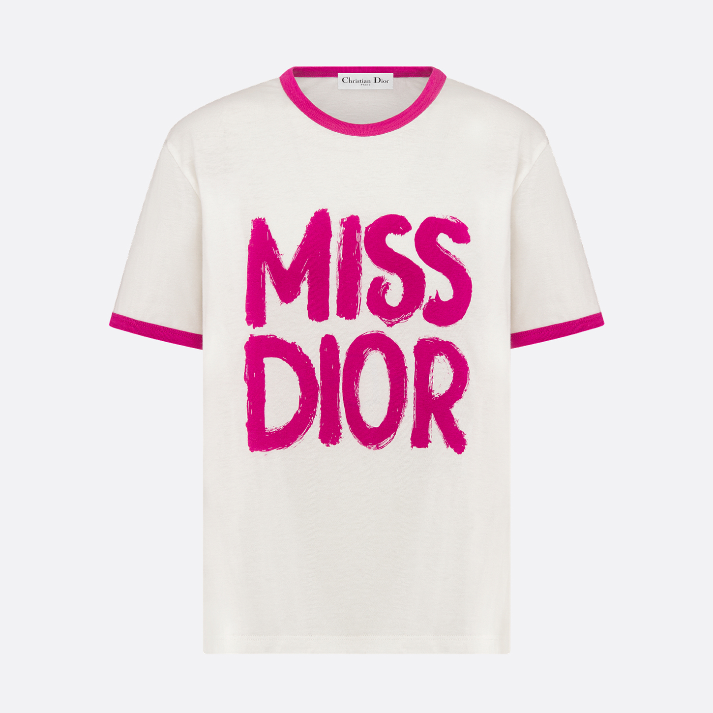 NIGO Dior Women's Summer Solid Color Logo Letter Printed Round Neck Short Sleeve T-Shirt #nigo73555