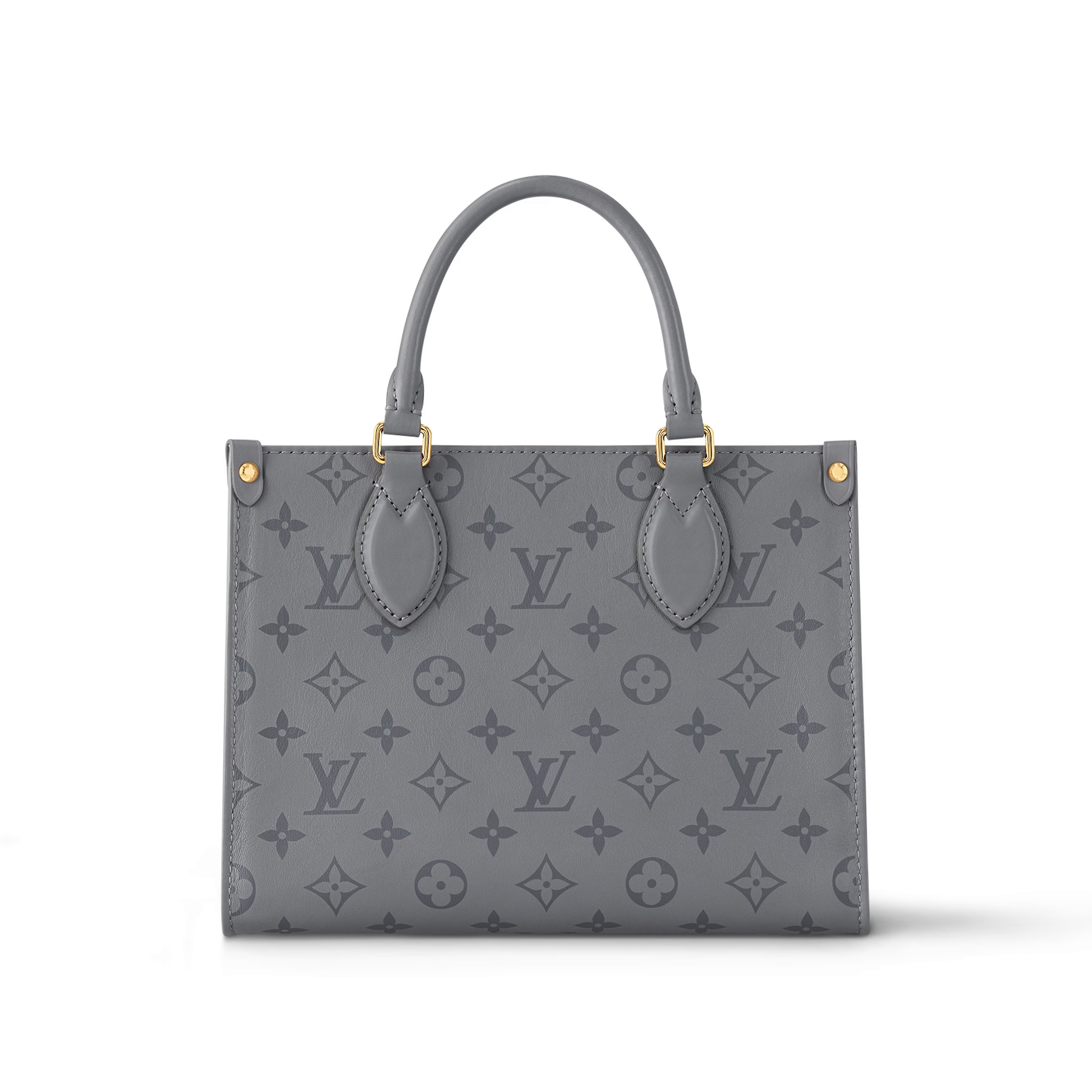 NIGO Louis Vuitton ONTHEGO Women's Gray Letter Logo Printed Leather Tote Bag Shopper Tote Handbags Bags #nigo73545