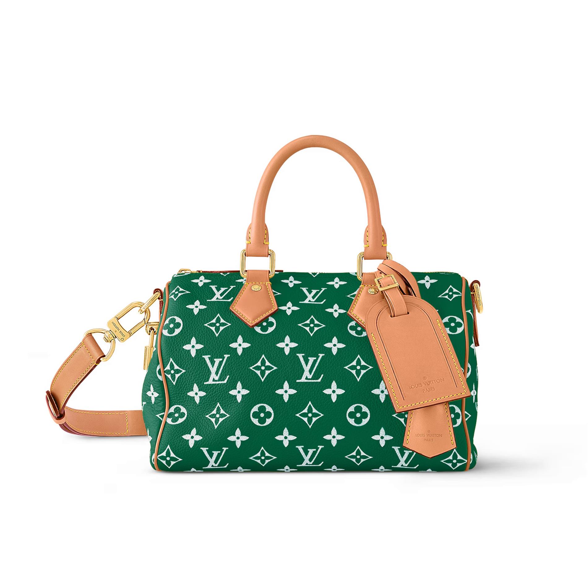 NIGO Louis Vuitton Men's Speedy P9 Bandoulière 25 Classic Old Flower Adjustable Removable Strap Leather Shoulder Crossbody Handbag Bag Bags #nigo73547