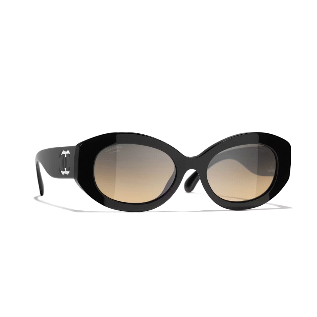 NIGO Chanel Women's Plate Frame Irregular Shape Sunglasses Eyeglasses Glasses #nigo73567