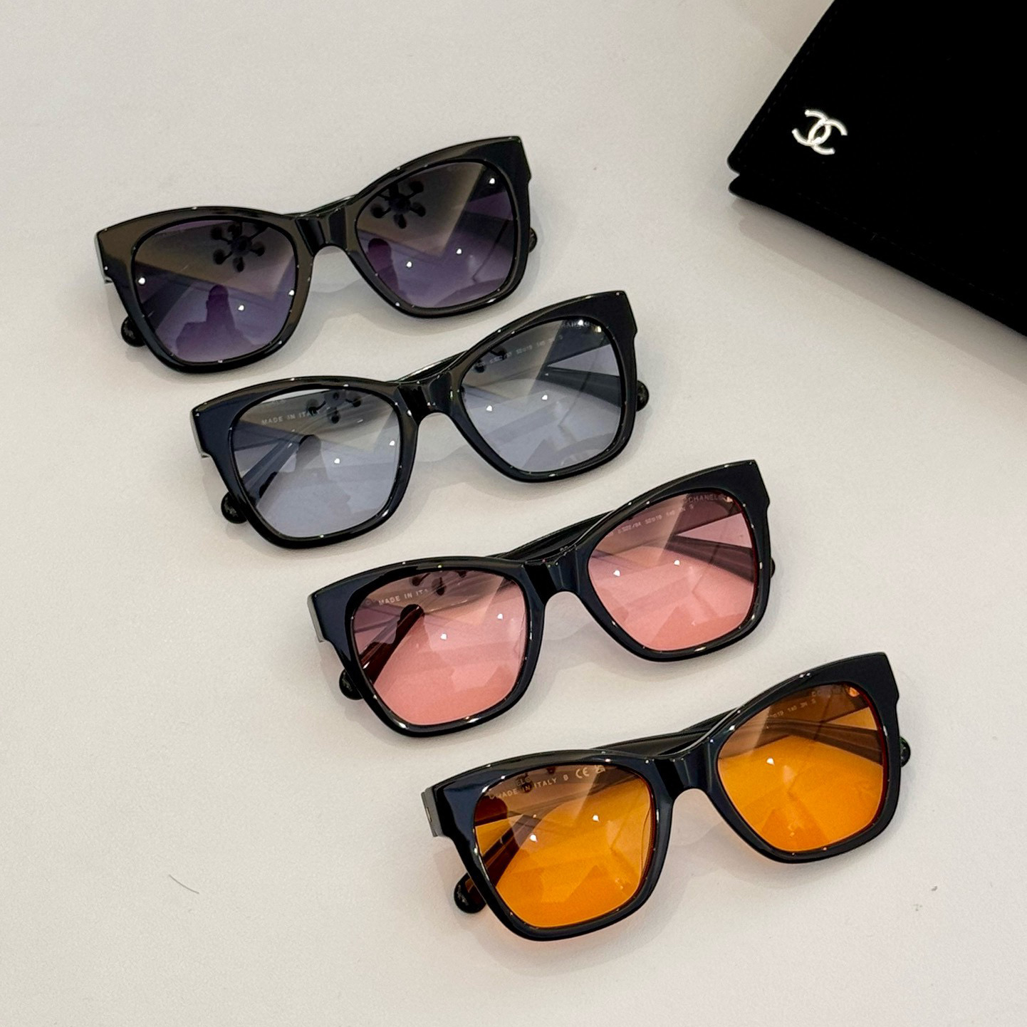 NIGO Chanel Women's Plate Frame Irregular Shape Sunglasses Eyeglasses Glasses #nigo73565