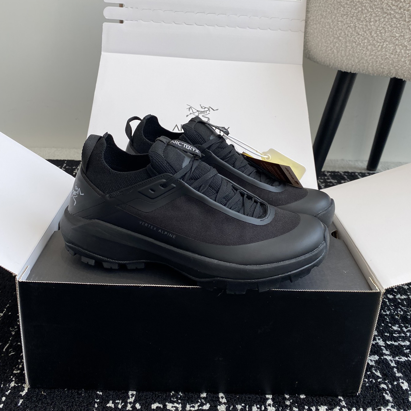 NIGO Arcteryx Men's Comfortable Non-slip Wear-resistant Low-top Lace-up Sneakers Shoes #nigo73571