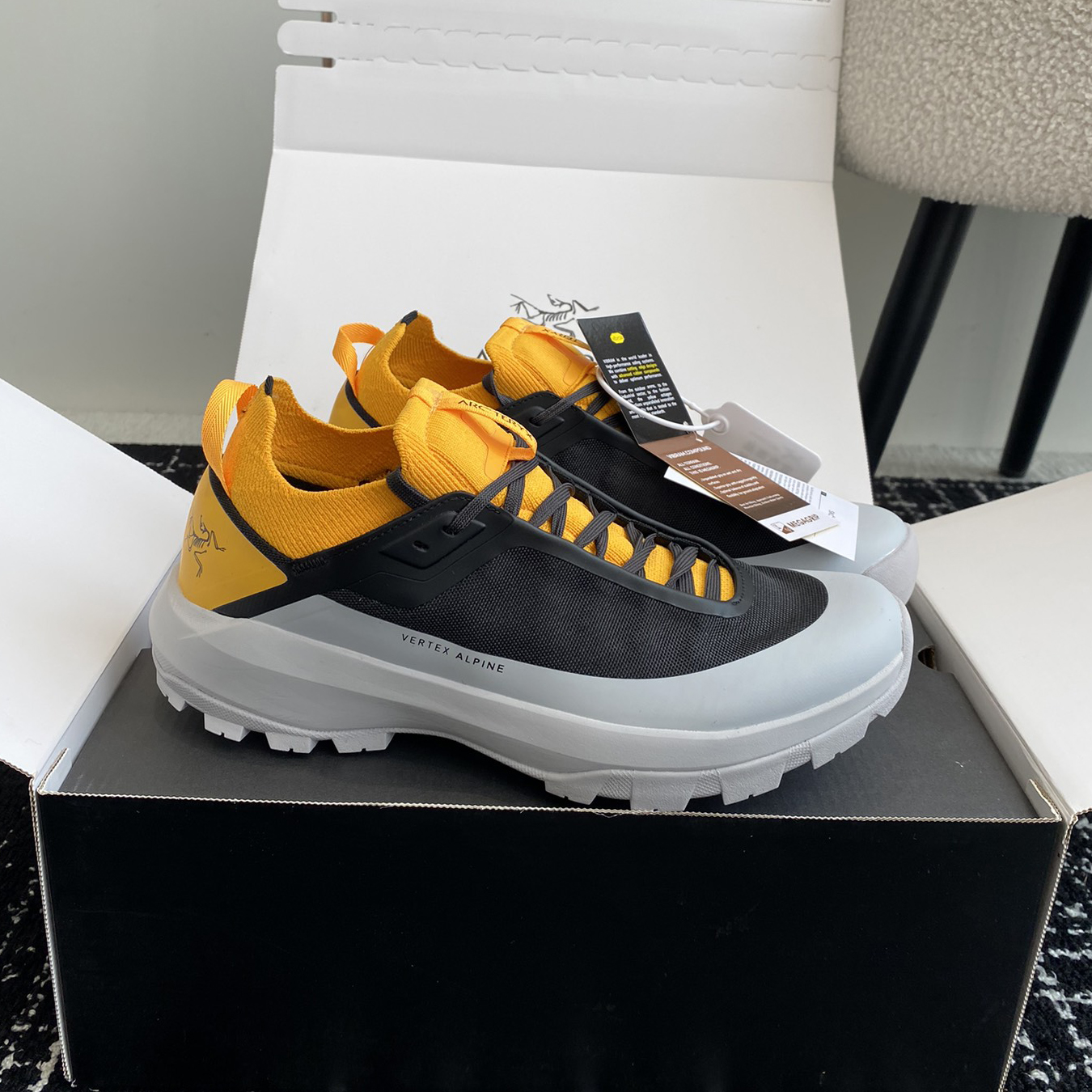 NIGO Arcteryx Men's Comfortable Non-slip Wear-resistant Low-top Lace-up Sneakers Shoes #nigo73571