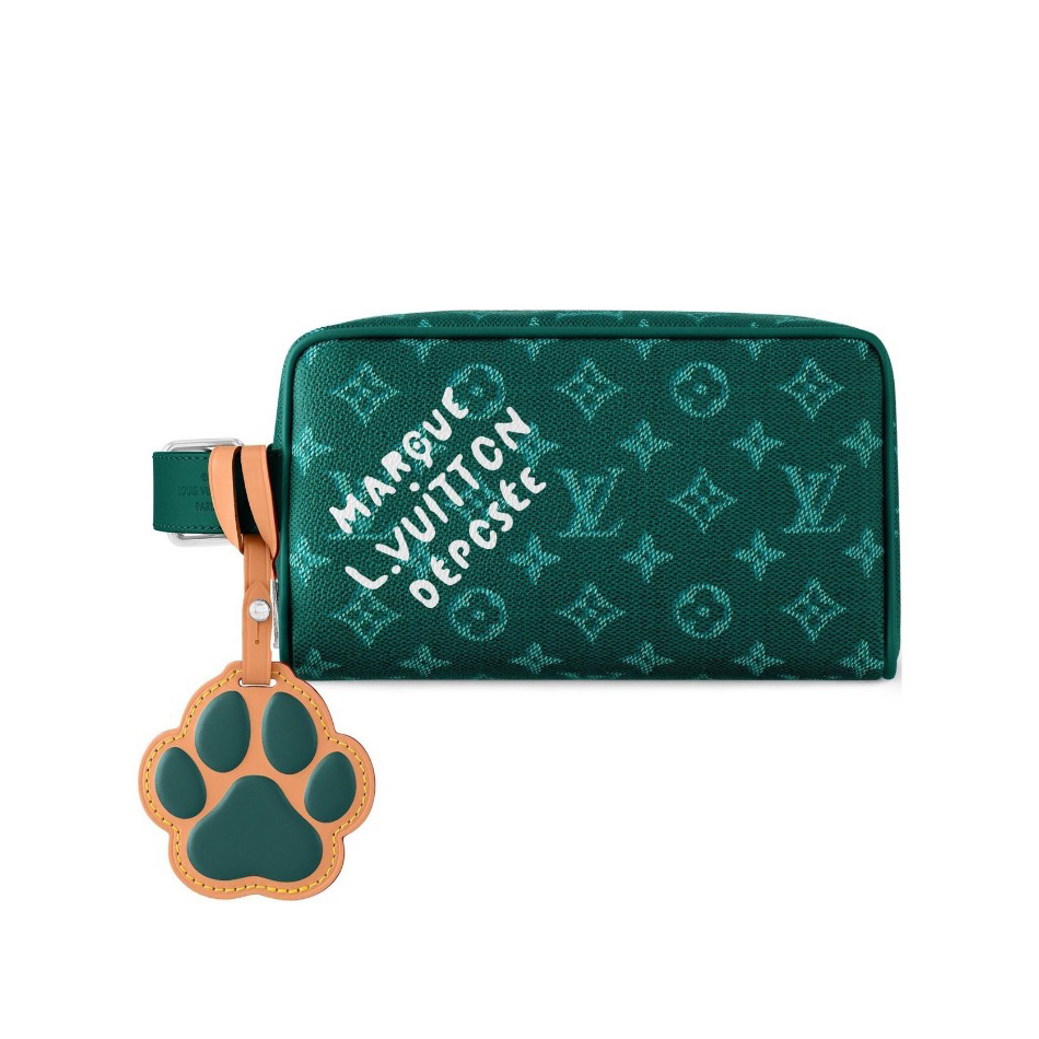 NIGO Locker Dopp Kit Louis Vuitton Women's Adjustable Shoulder Strap Design Zipper Closure Leather Handbag Bag Bags #nigo73587