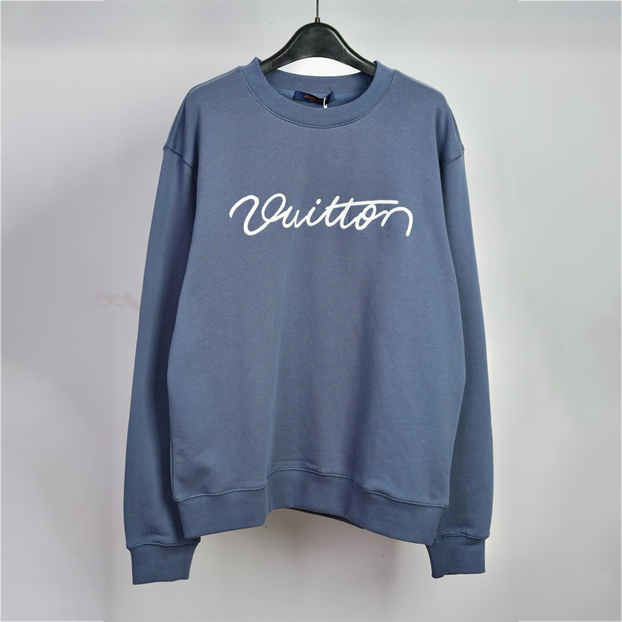 NIGO Louis Vuitton Men's Women's Spring And Autumn Fashion Logo Embroidery Round Neck Casual Long Sleeve Solid Color Sweatshirt Ngvp #nigo9459