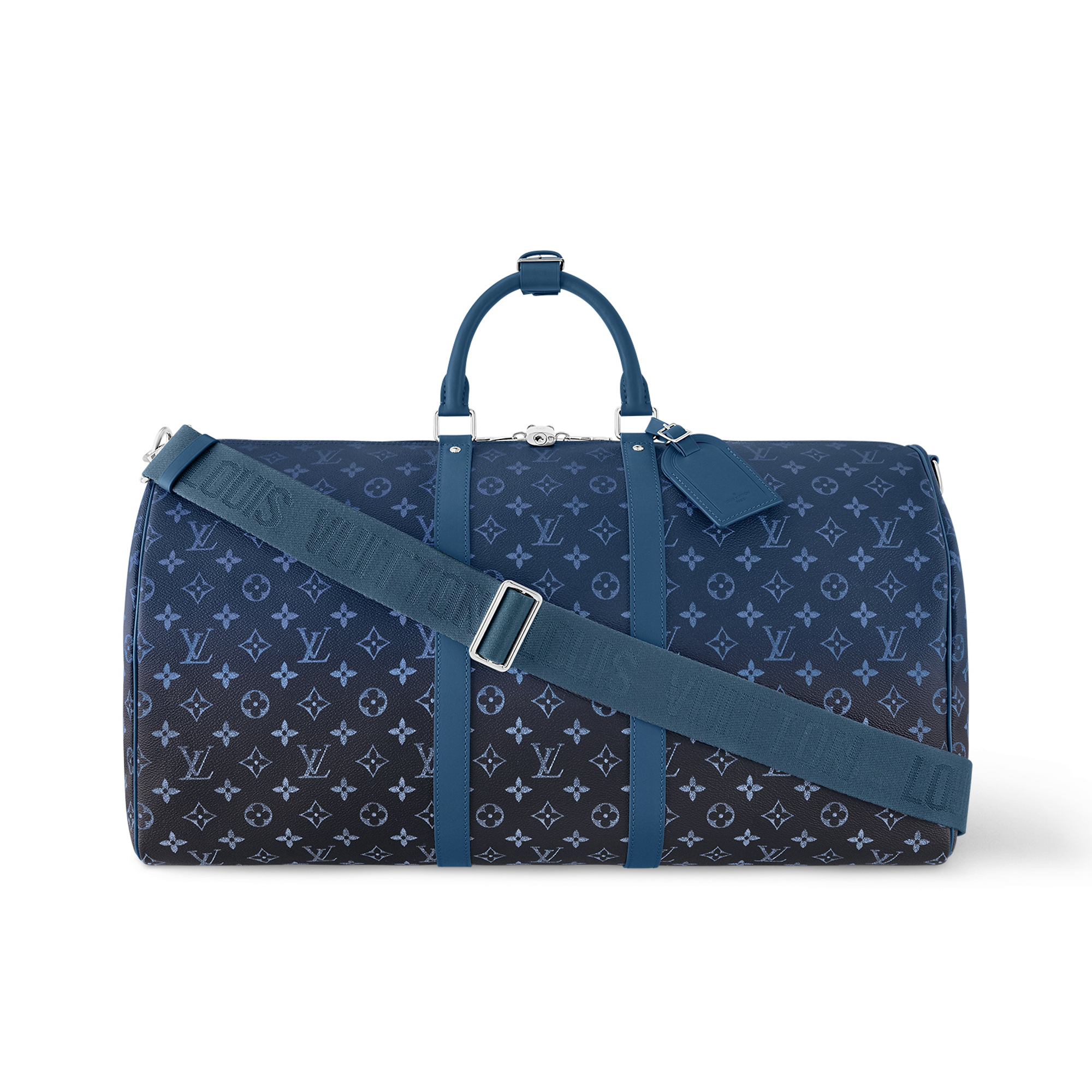 NIGO Louis Vuitton Sac Keepall Bandoulière 55 Women's Detachable Adjustable Shoulder Strap Zipper Closure Canvas with Leather Shoulder Slanting Tote Travel Bag Bags #nigo73593